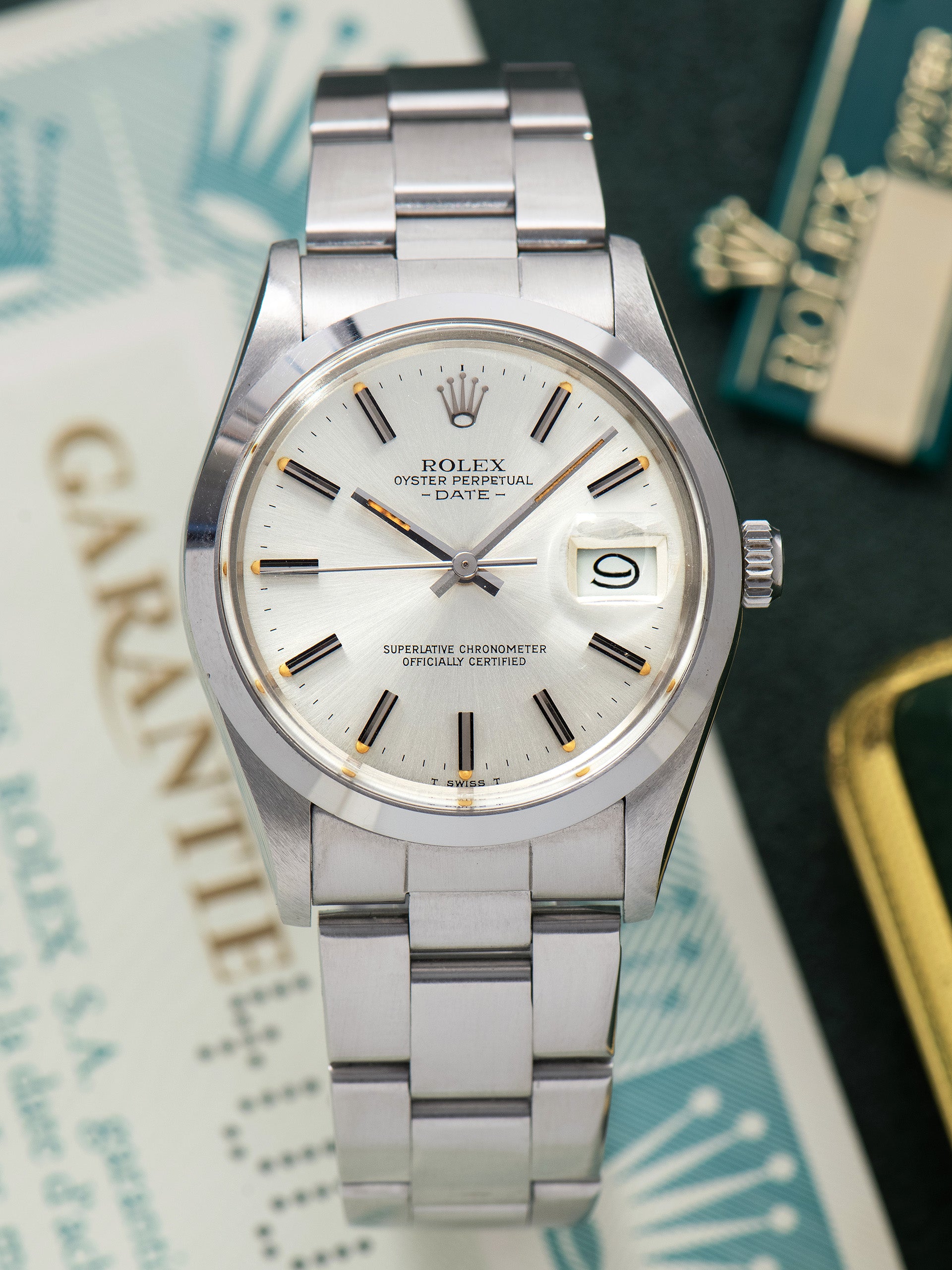 時計 ROLEX oyster perpetual date ロレックス/オイスターパーペチュアルデイト/シルバーダイヤル