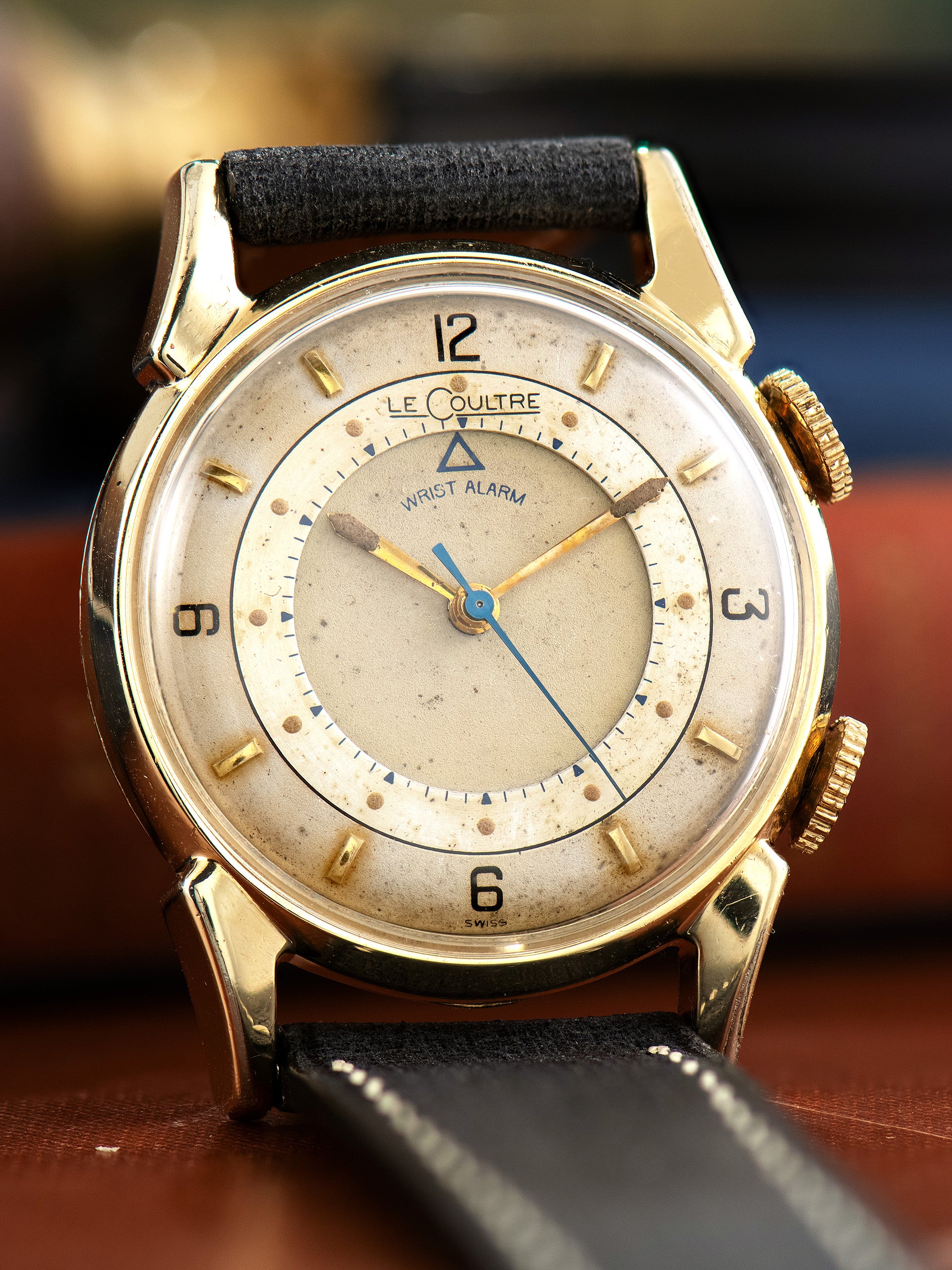 1950s LeCoultre Wrist Alarm Gold-Filled 'Cal. 814' (Ref. 2052-1) Gifte
