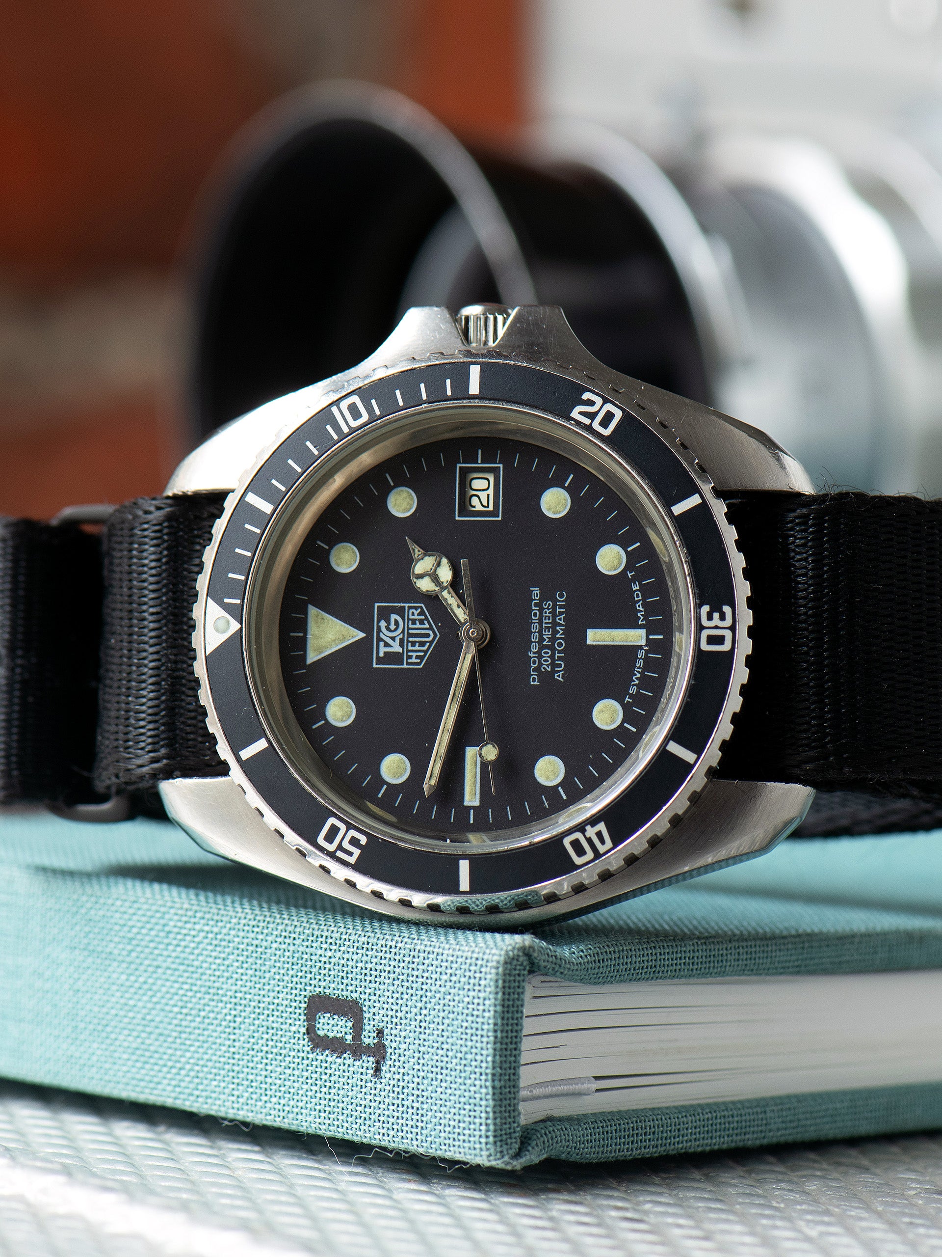 1980's TAG Heuer Professional Diver (Ref. 844/5) 