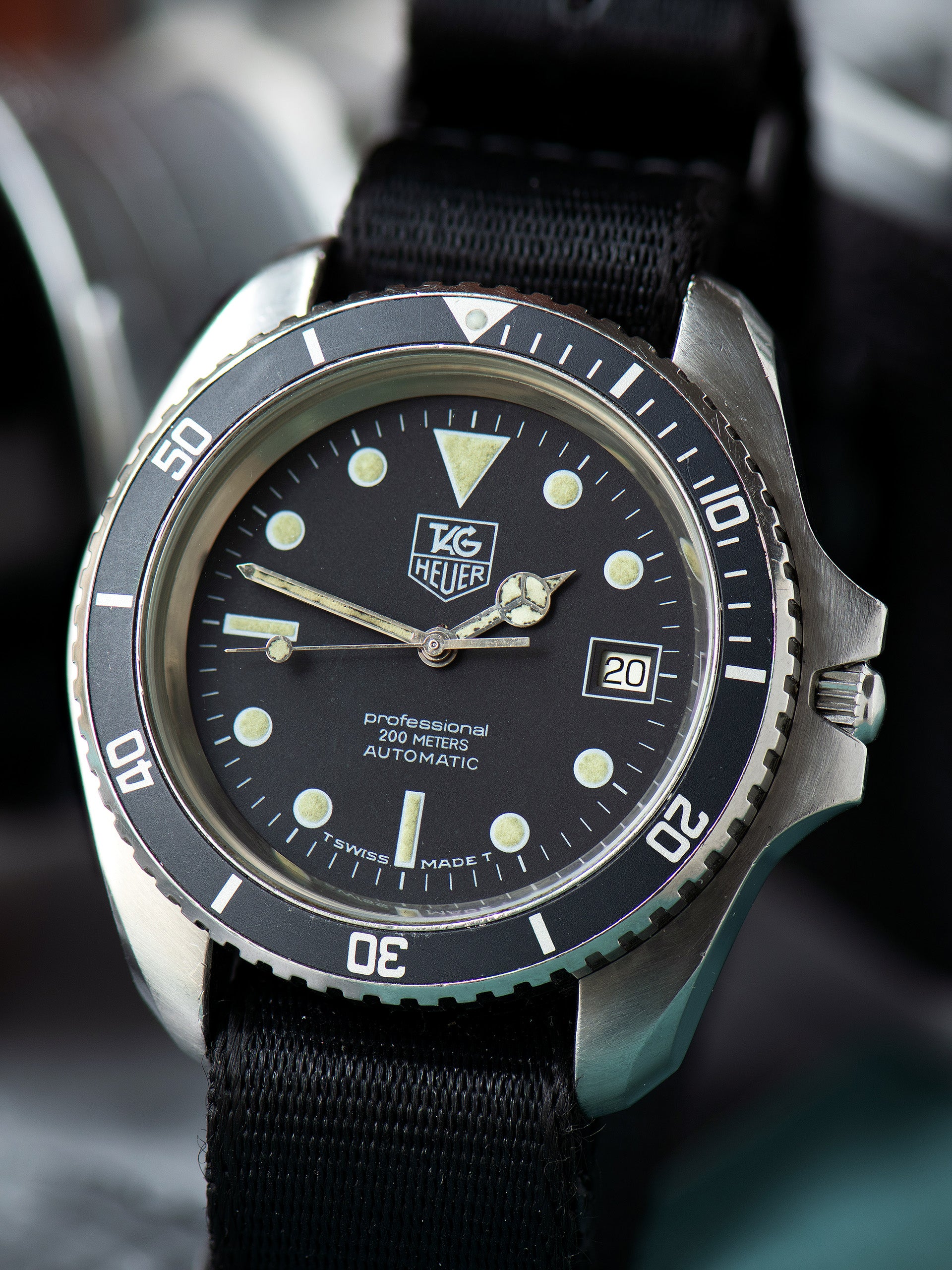 1980's TAG Heuer Professional Diver (Ref. 844/5) 