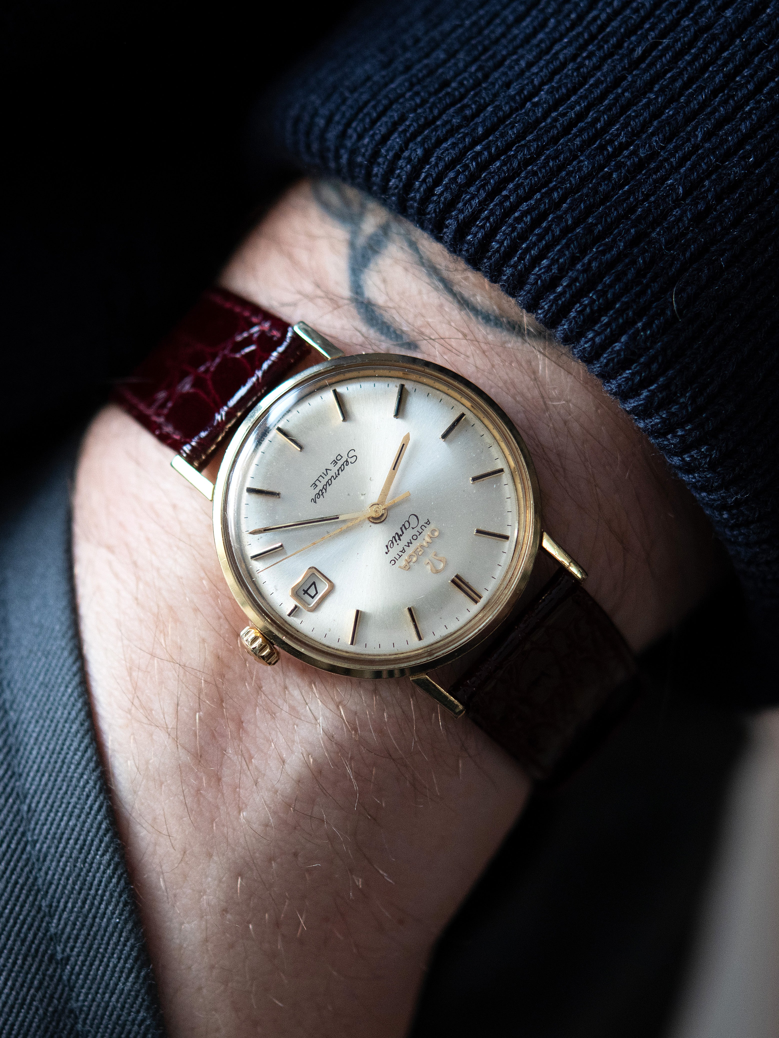 1964 Omega Seamaster De Ville 14K YG (Ref. KL 6610) W/ Cartier Cosigne
