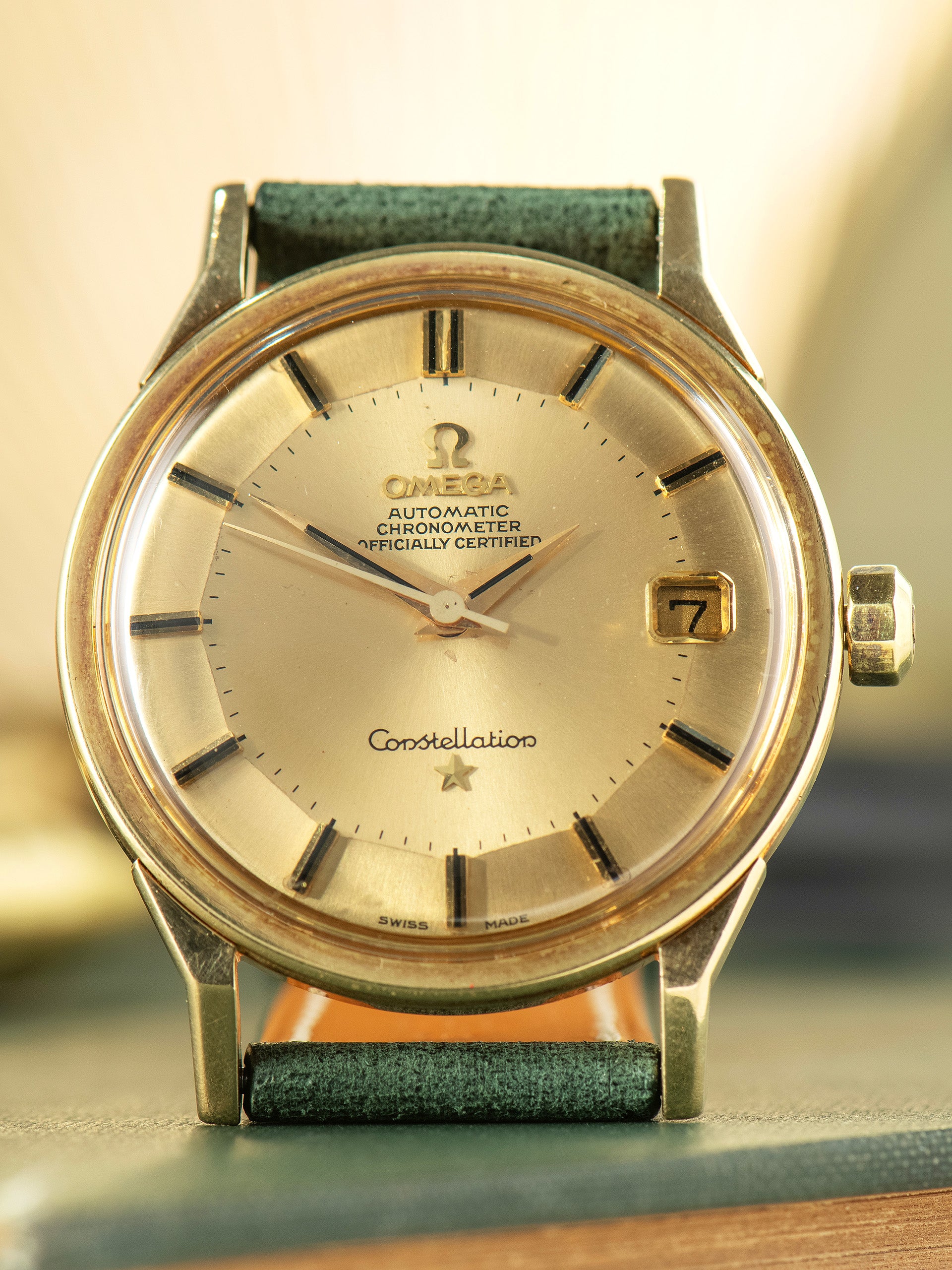 1966 Omega Constellation 14K YG (Ref. 168005/6) Gold 