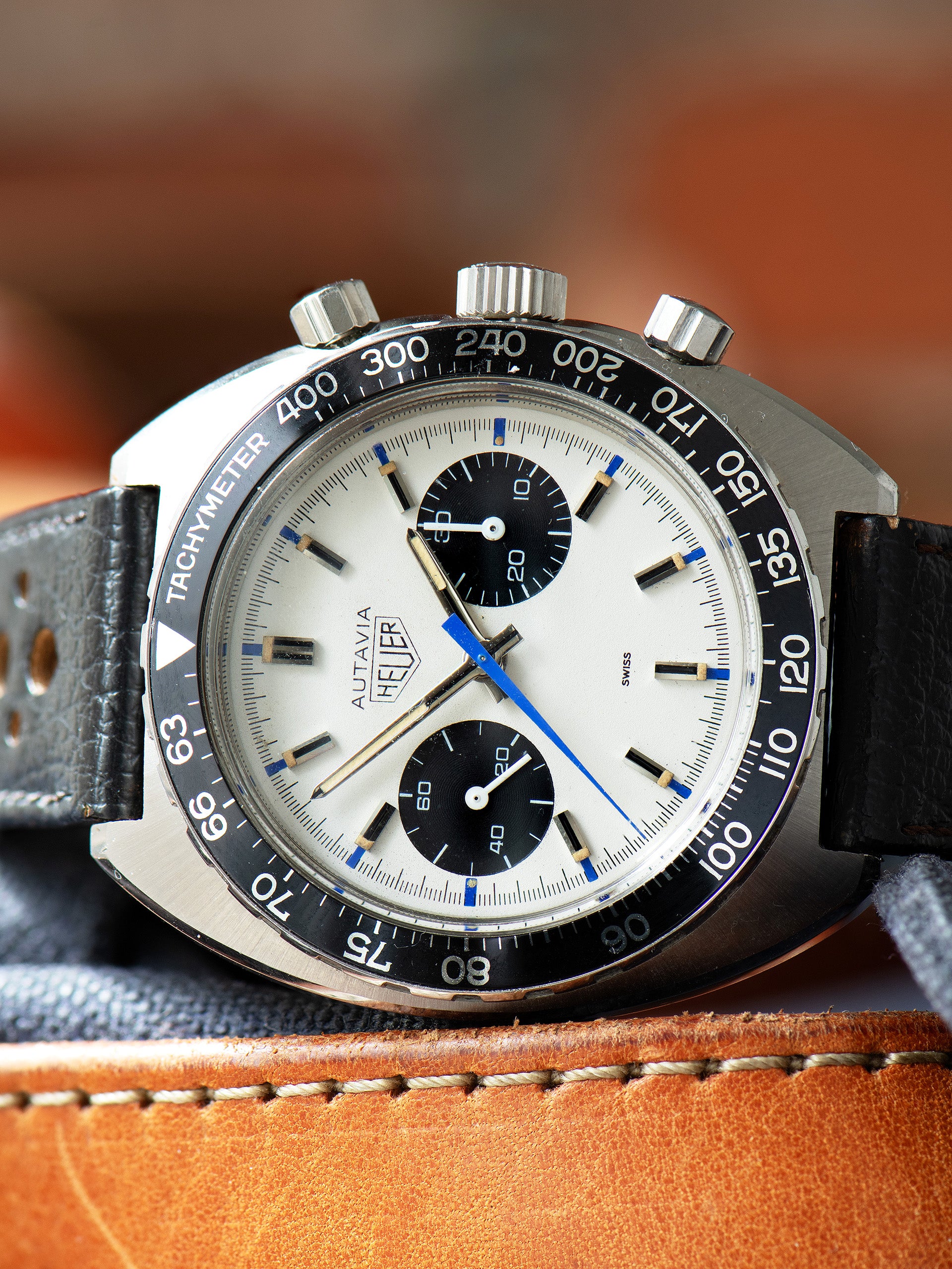 ゆうこ出品⑦ 1971 Heuer Autavia Manual-Wind (Ref. 73363) 
