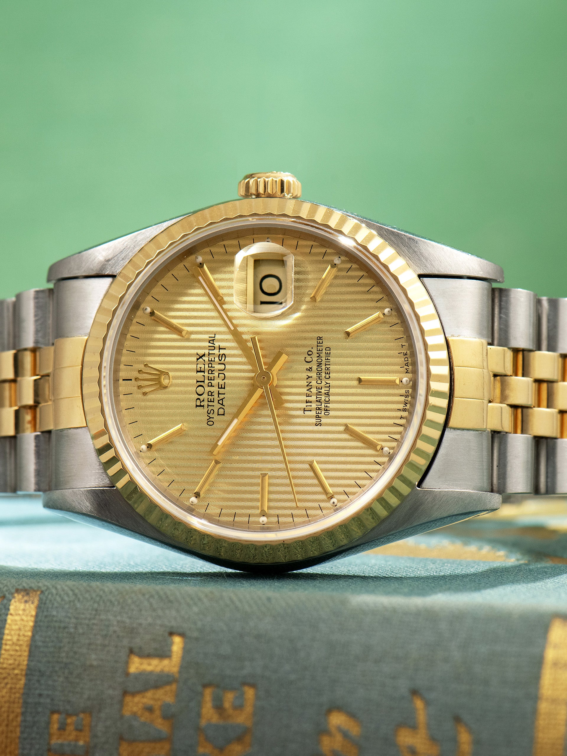 1993 Rolex Two-Tone Datejust (Ref. 16233) Champagne 