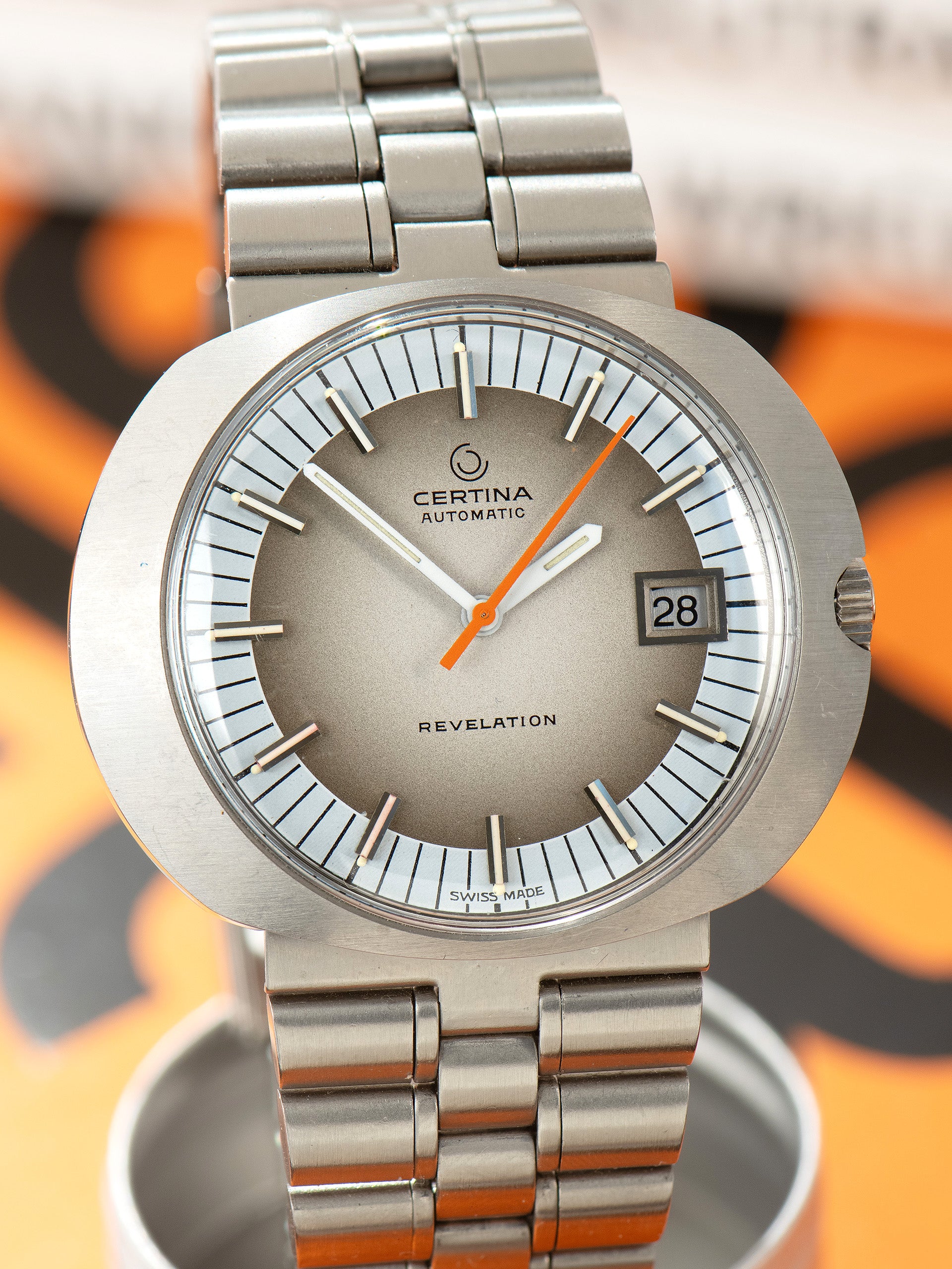 Unpolished* 1970s Certina Revelation (Ref. 5801 185M