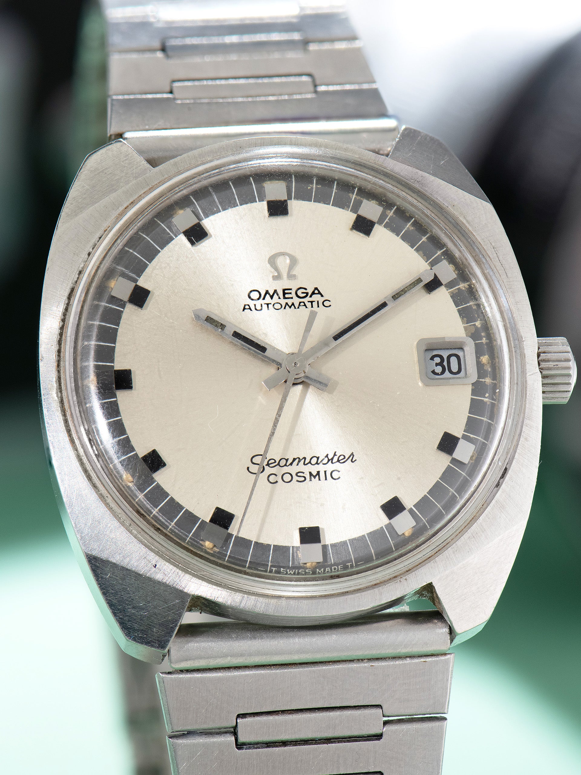 1970s Omega Seamaster Cosmic (Ref. 166.022) Roulette Dial