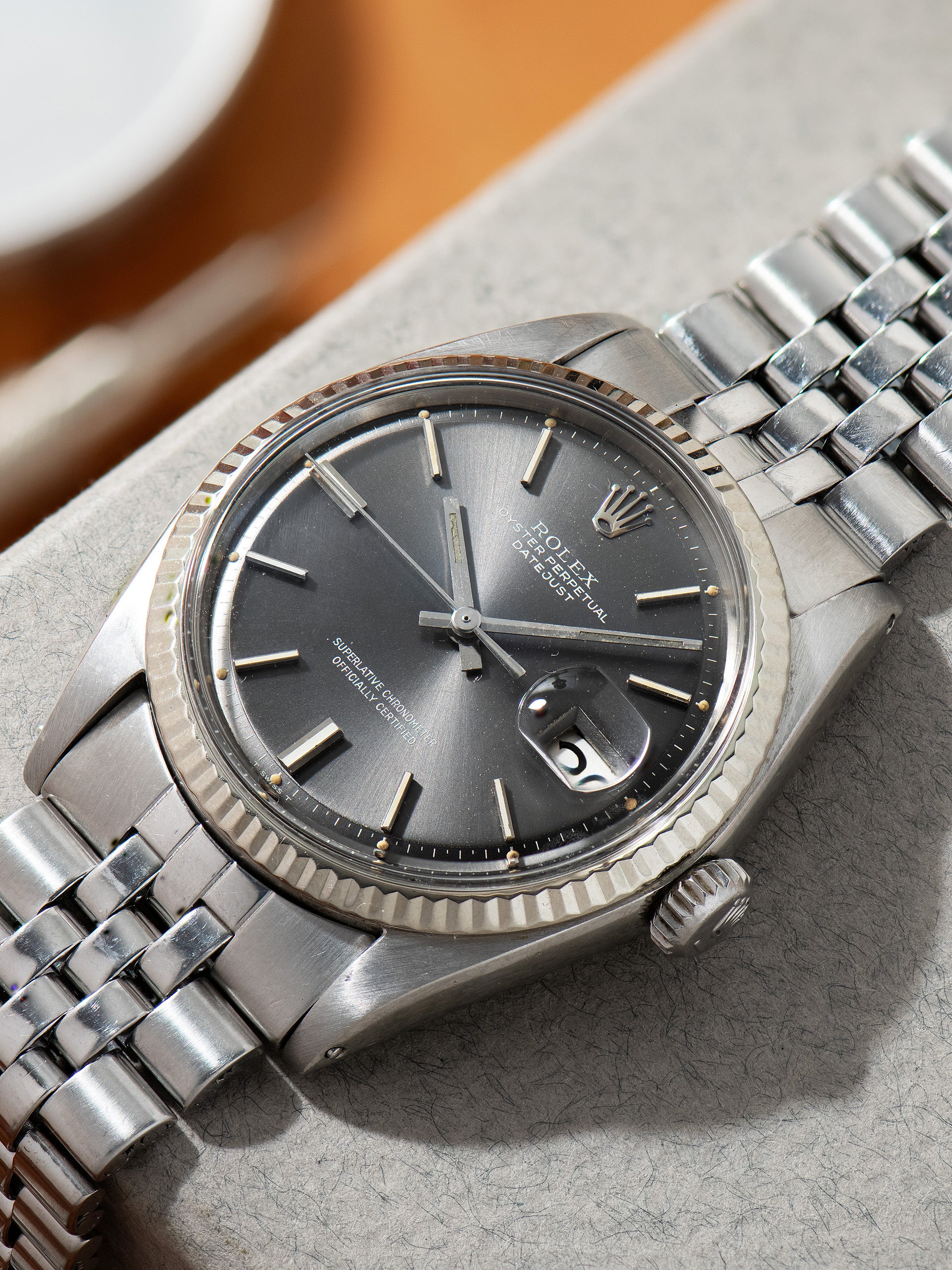 1971 Rolex Datejust (Ref. 1601) Grey Dial