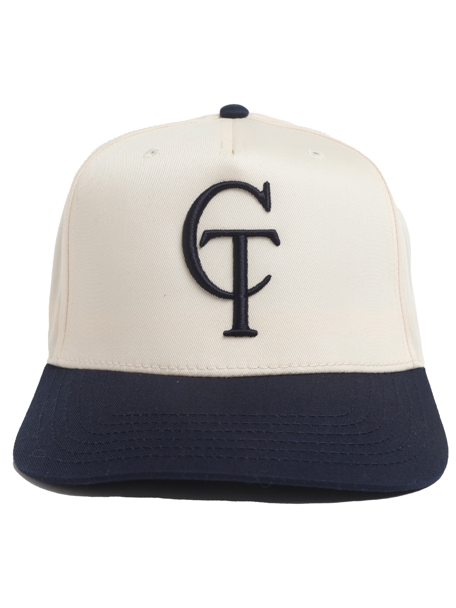 Logo Cap - Cream/Blue