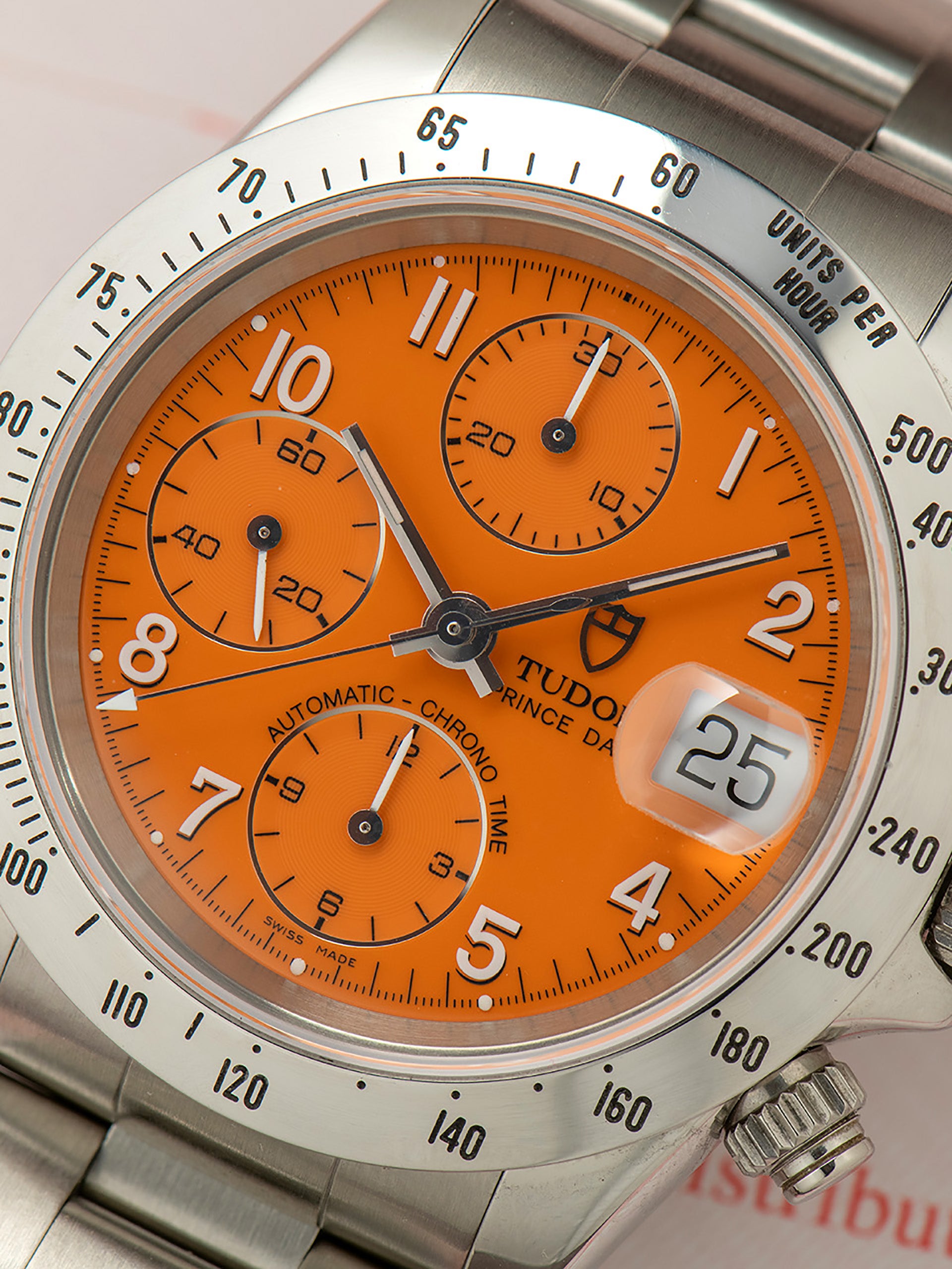 Like New* 2004 Tudor Prince Date Chronograph (Ref. 79280P) 