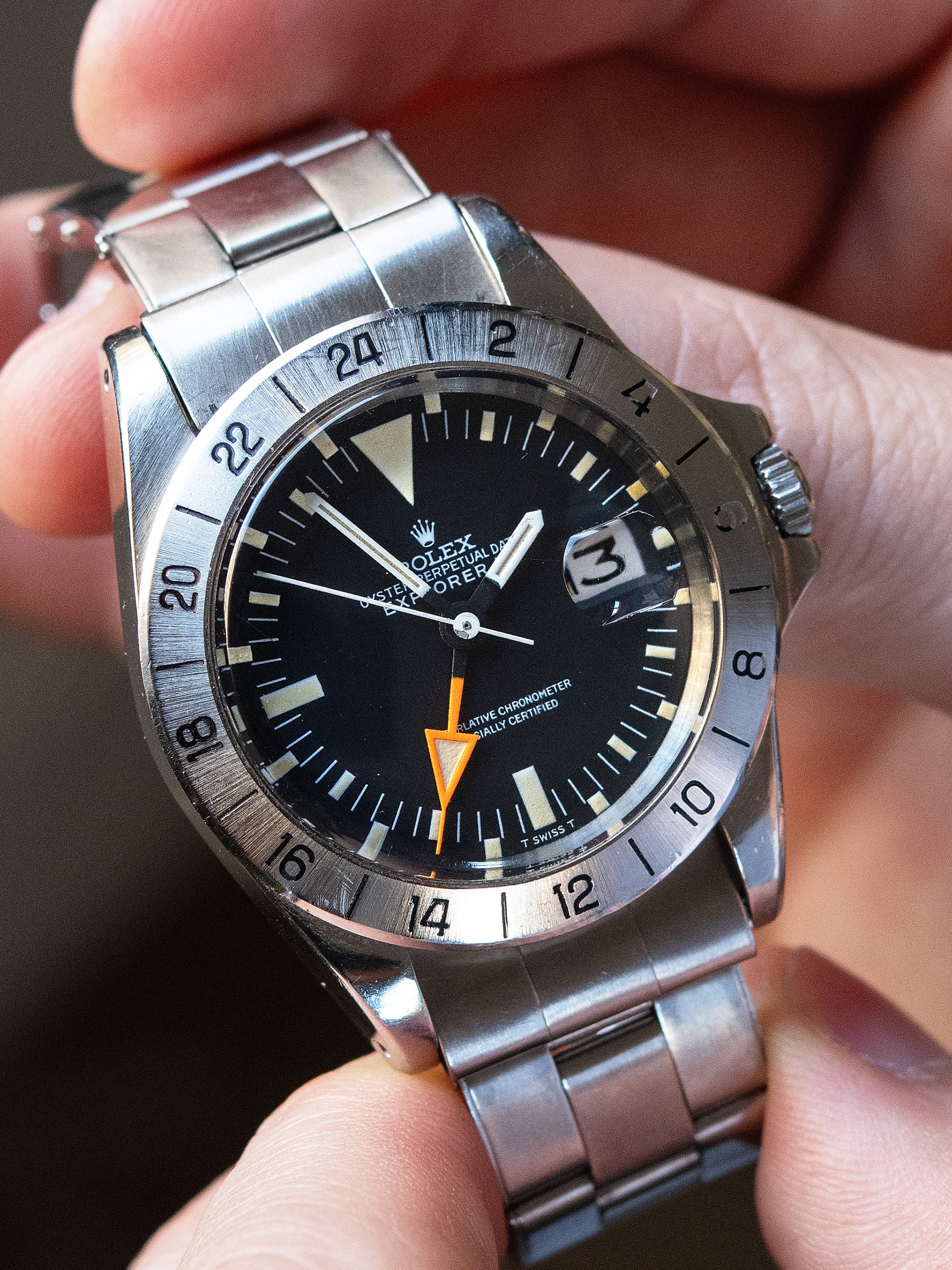 1971 Rolex Explorer II 1655) I Dial