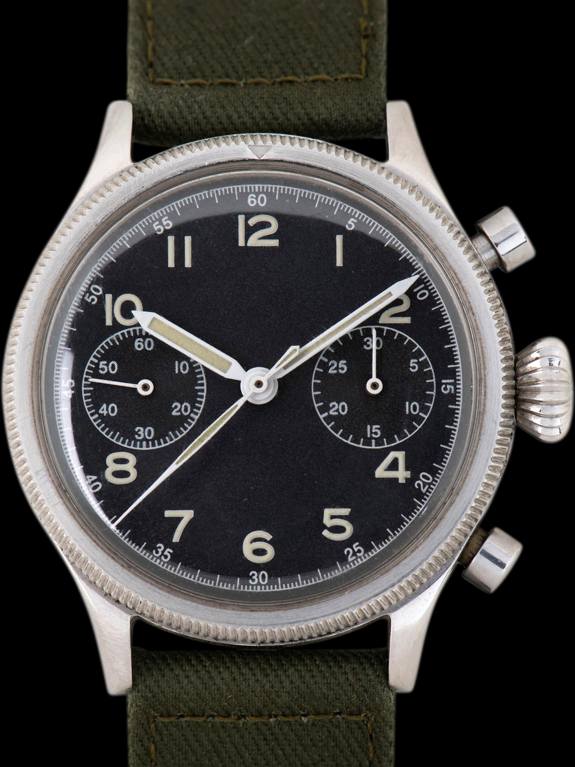 1954 Breguet Type 20 Military Flyback Chronograph (Ref. 5101/54) "Sterile Dial"