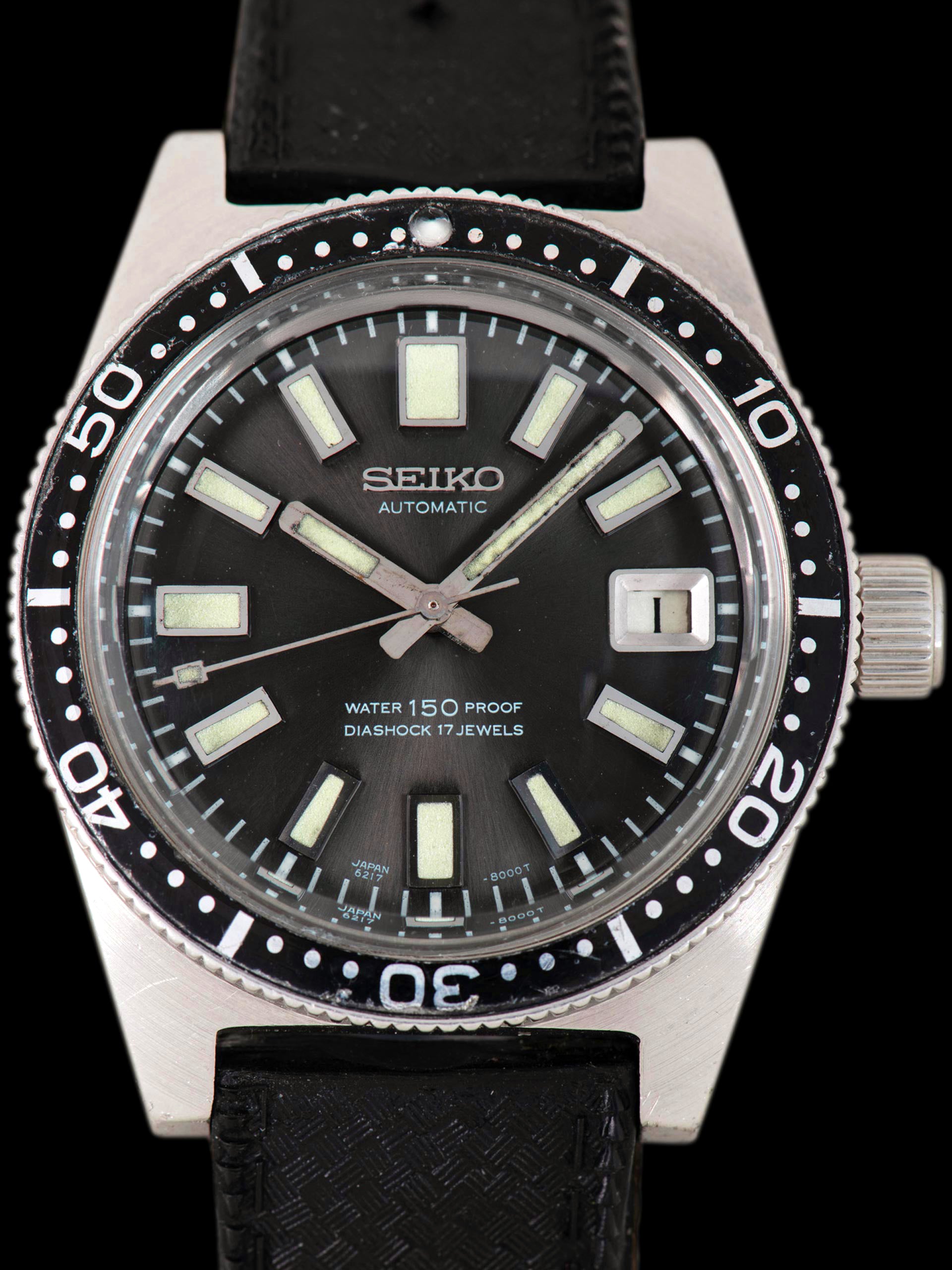 1967 Seiko Diver 62MAS (Ref. 6217-8001) "Big Crown"