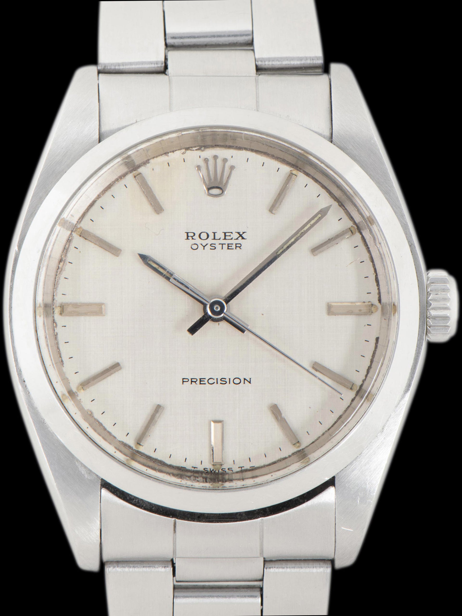 1971 Rolex Oyster Precision (Ref. 6426) Silver "Linen" Dial