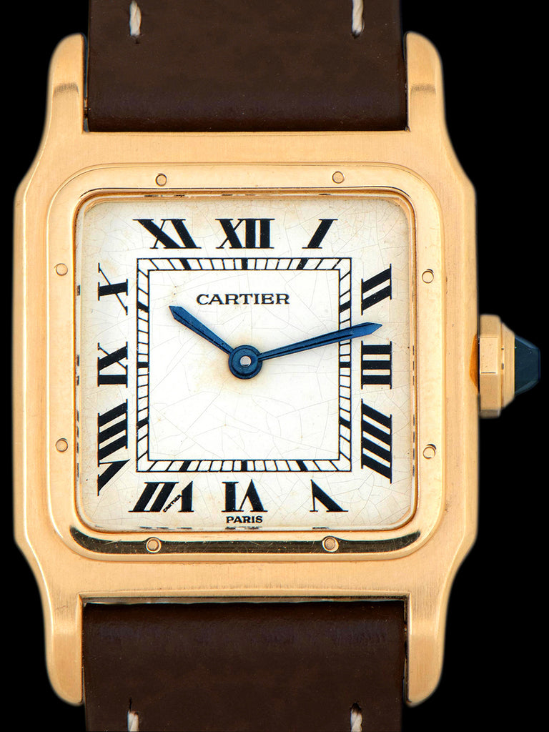 1970s Cartier Paris Santos-Dumont (Ref. 78097) 18K YG