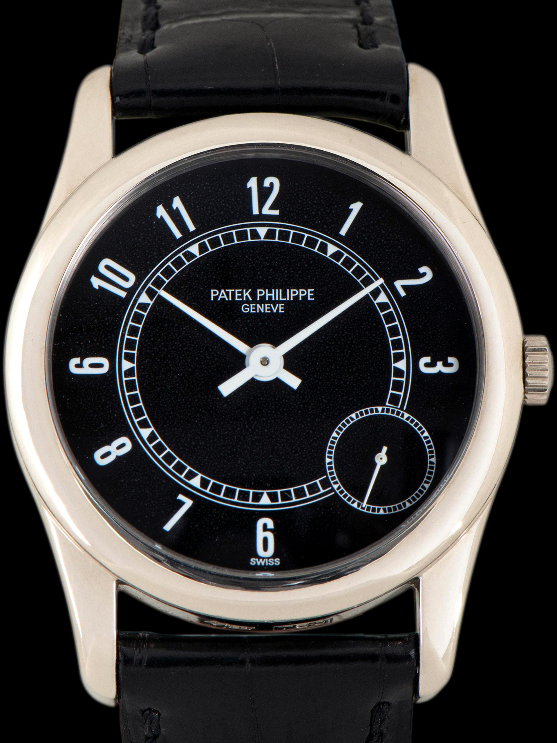 1993 Patek Philippe Calatrava 18K WG (Ref. 5000G) W/ Box & Papers