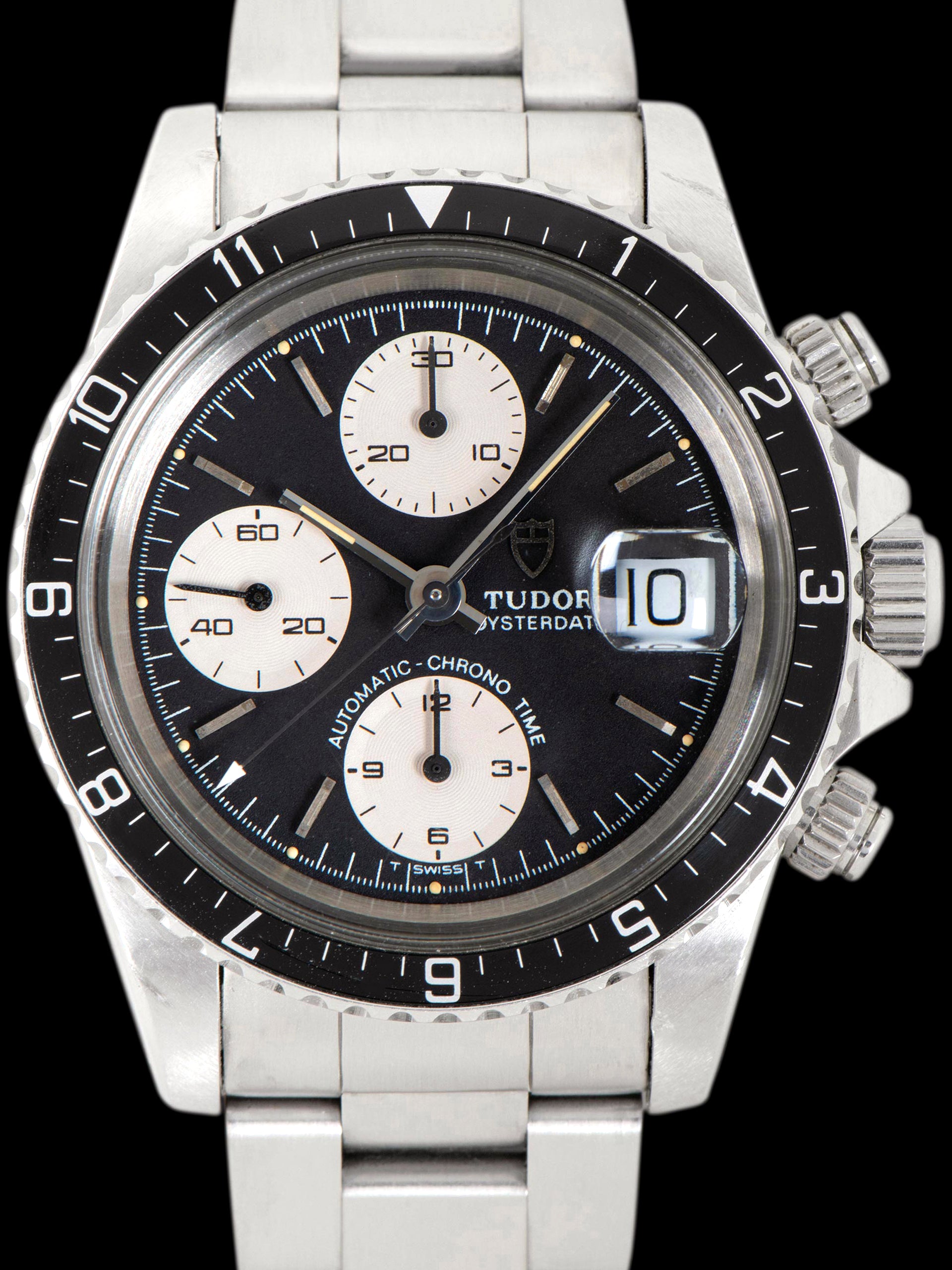 1992 Tudor Big Block Chronograph (Ref. 79170) Black Dial