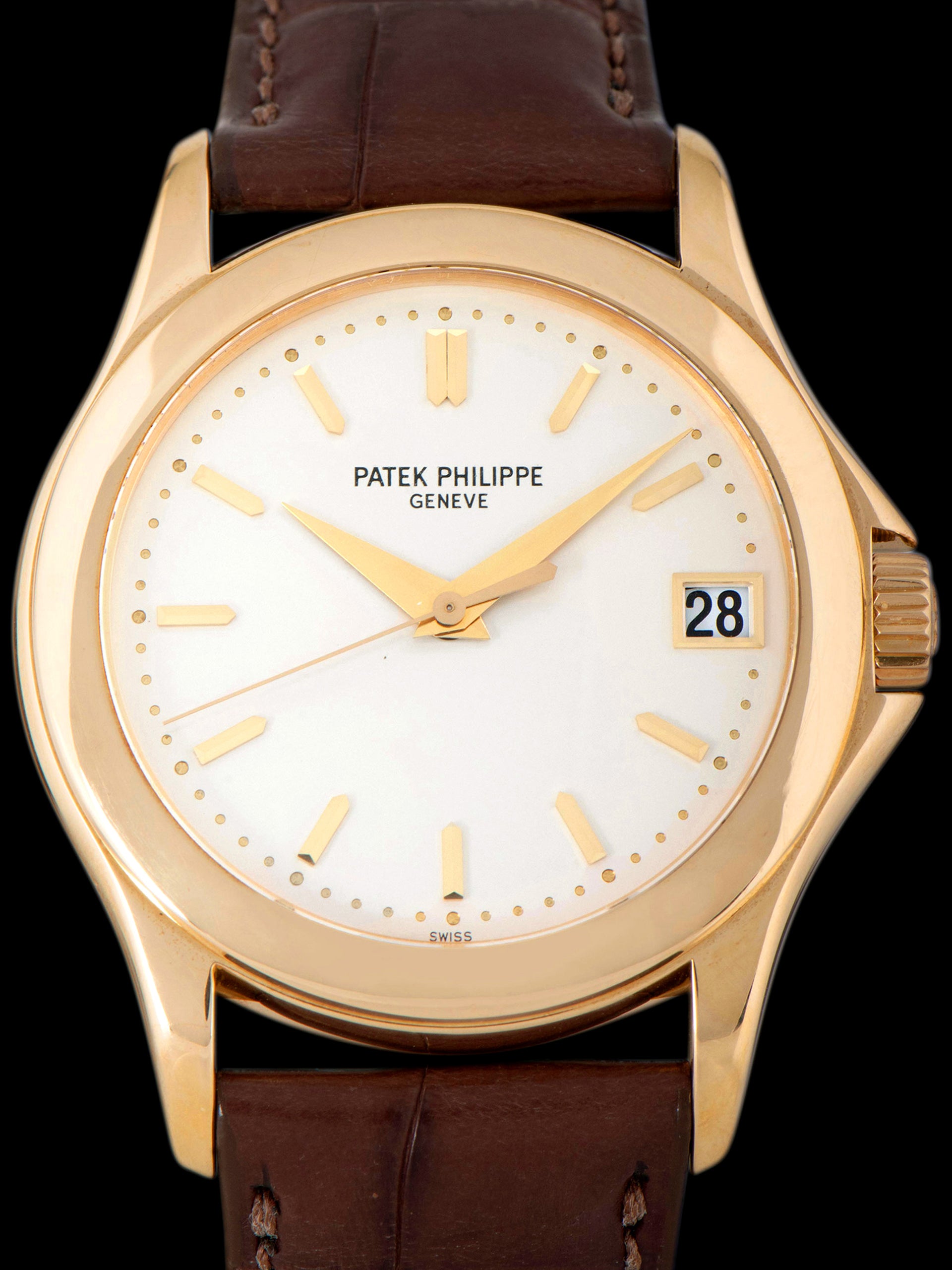 2001 Patek Philippe Calatrava 18K YG (Ref. 5107J) W/ Box & Papers