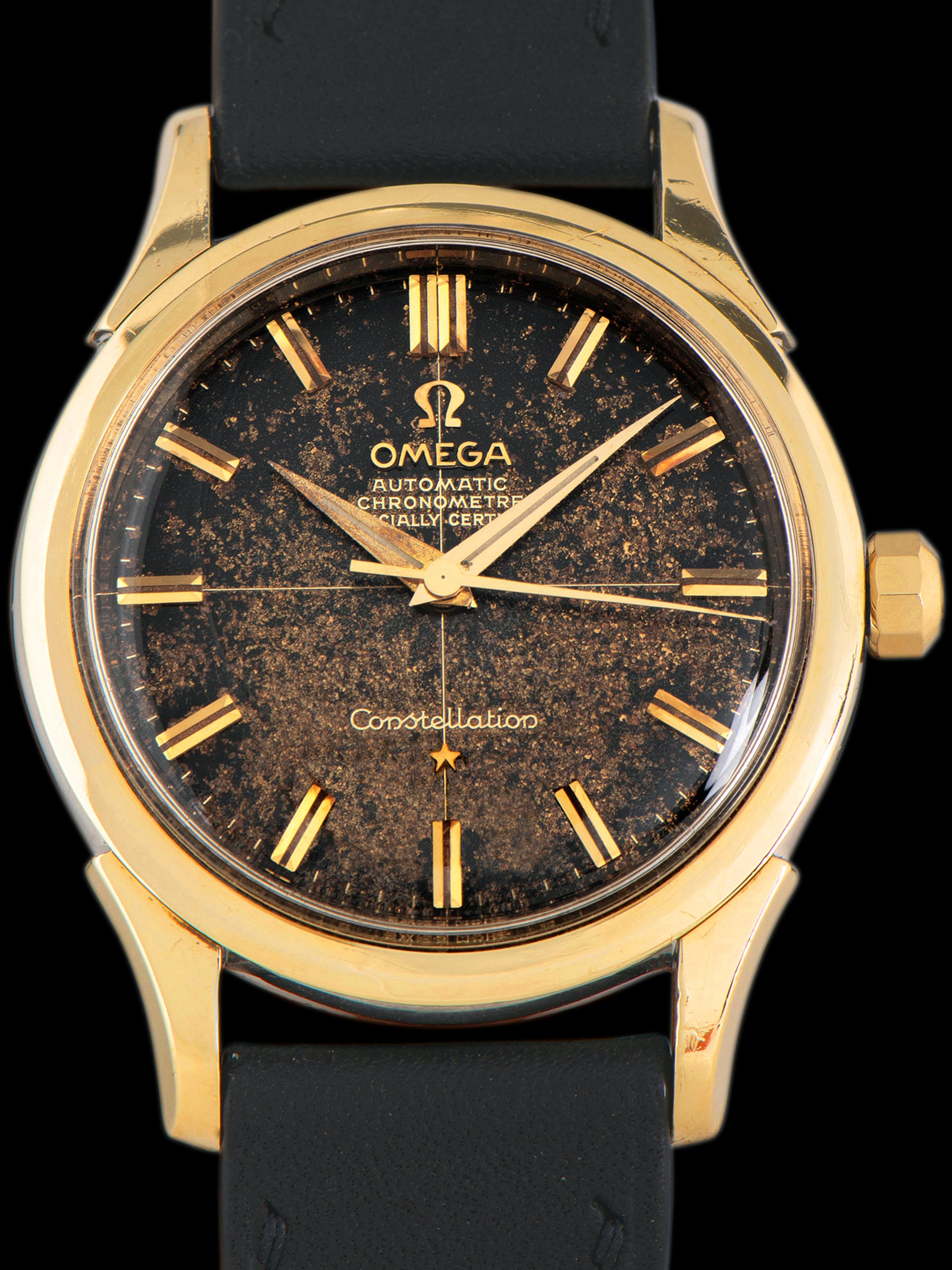 Tropical 1958 Omega Constellation (Ref. 2852-3 SC) Gilt 