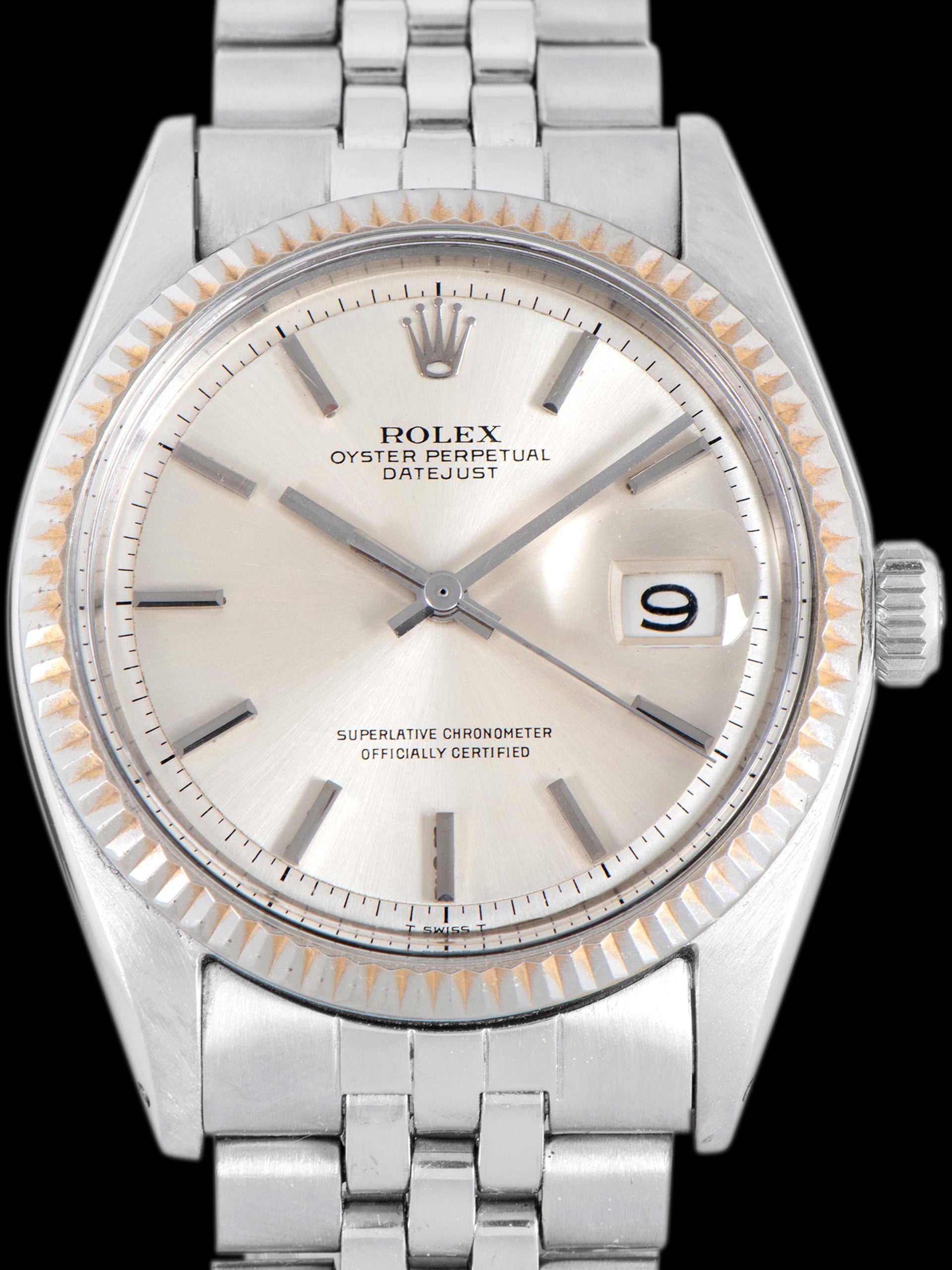 1969 Rolex Datejust (Ref. 1601) Silver Non-Luminous Dial