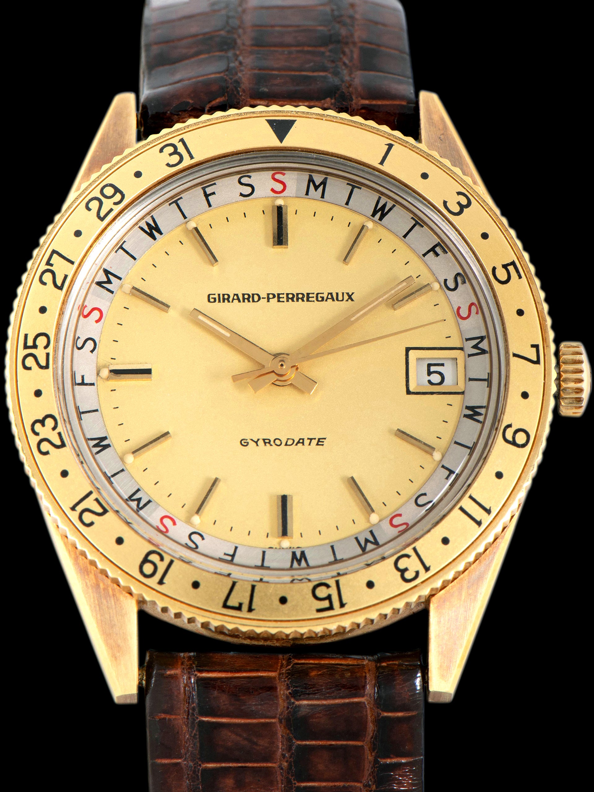 *NOS* 1960s Girard-Perregaux Gyrodate W/ Box & Papers