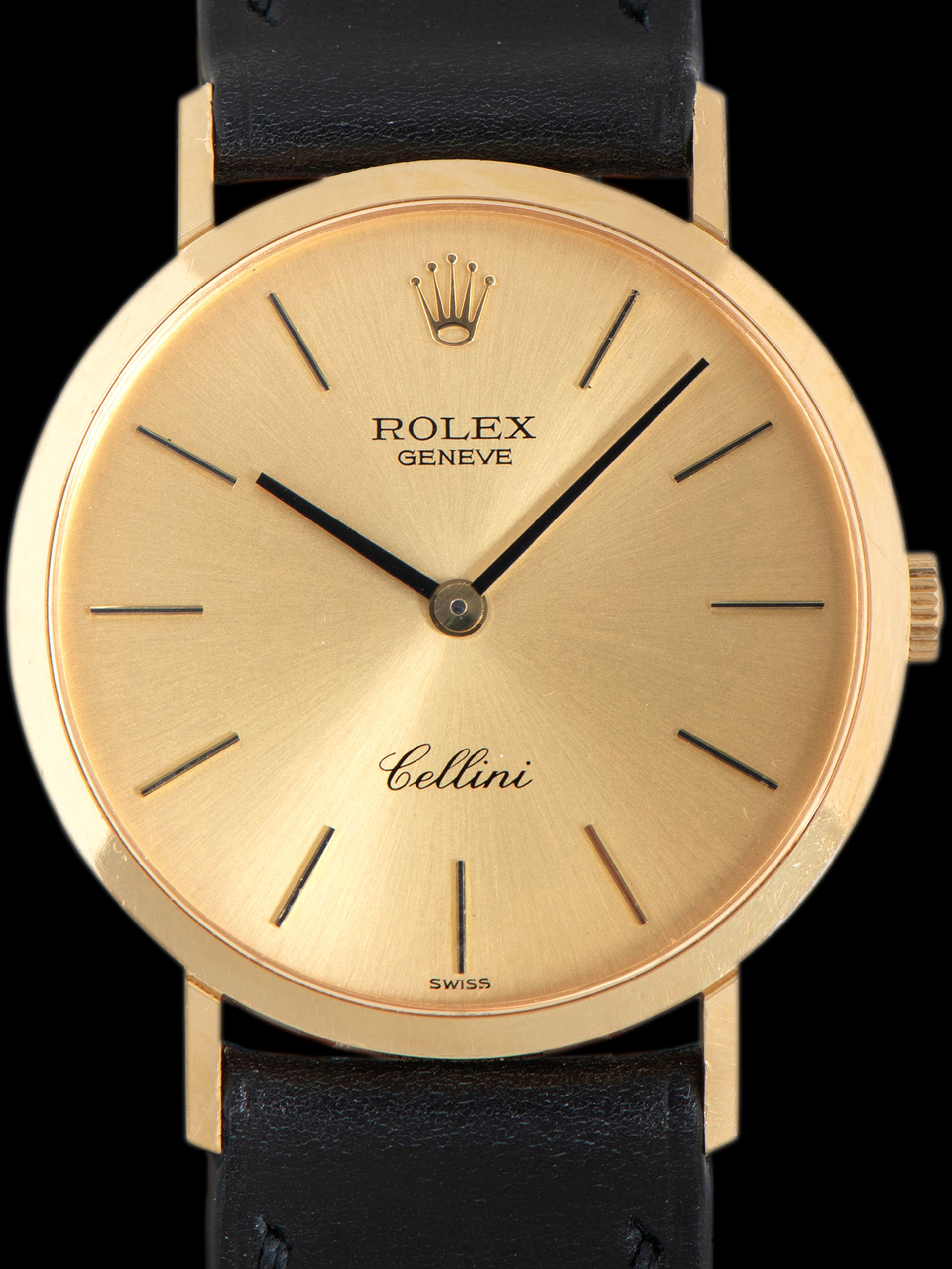 *Unpolished* 1976 Rolex Cellini 18K YG (Ref. 4112)