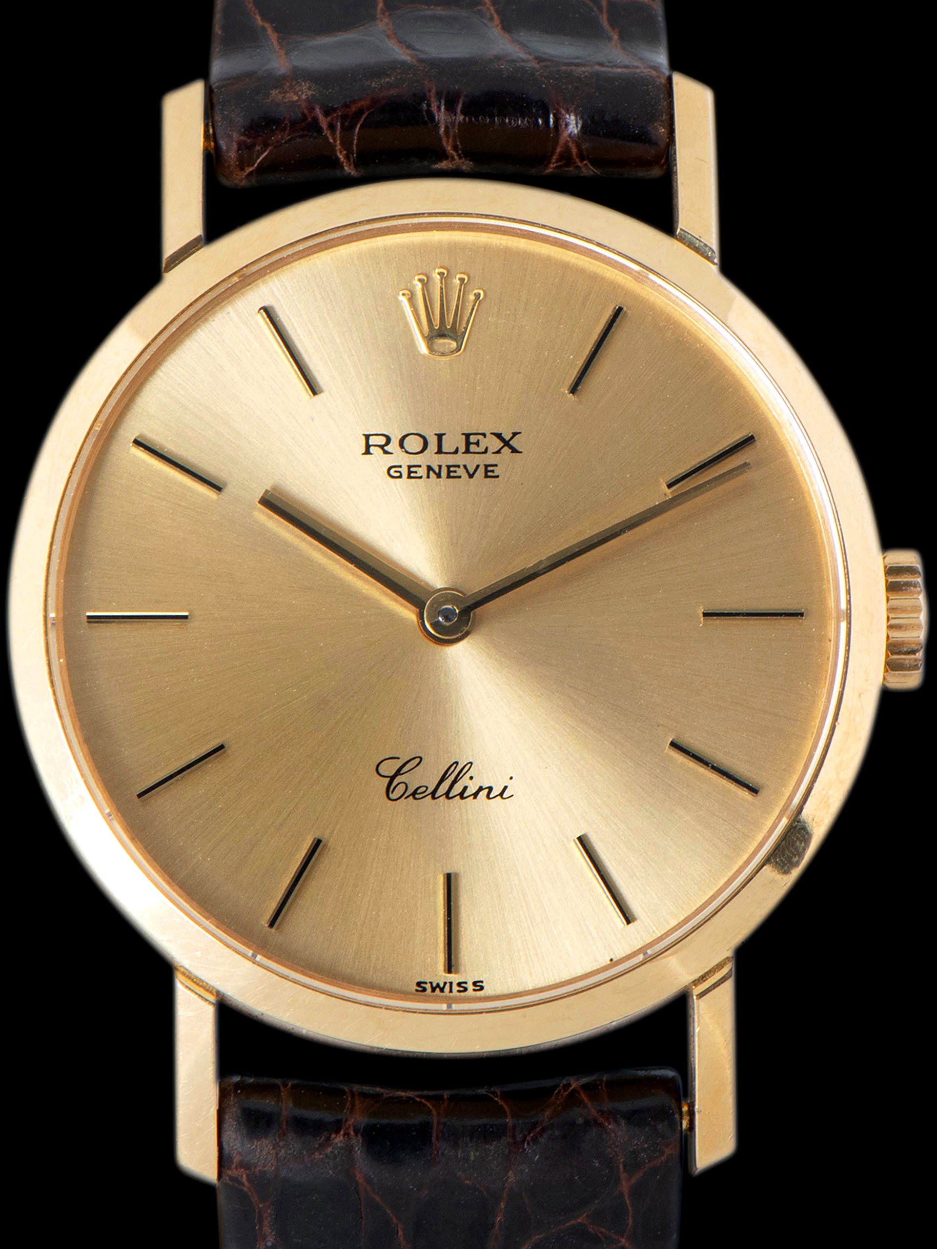 *Unpolished* 1995 Rolex Ladies Cellini 18K YG (Ref. 4109)