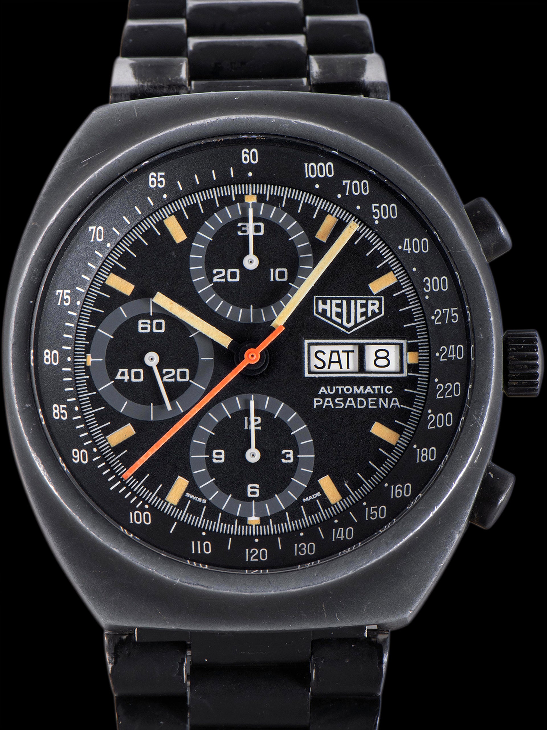 1980s Heuer Pasadena Chronograph 'Factory PVD' - Main Image