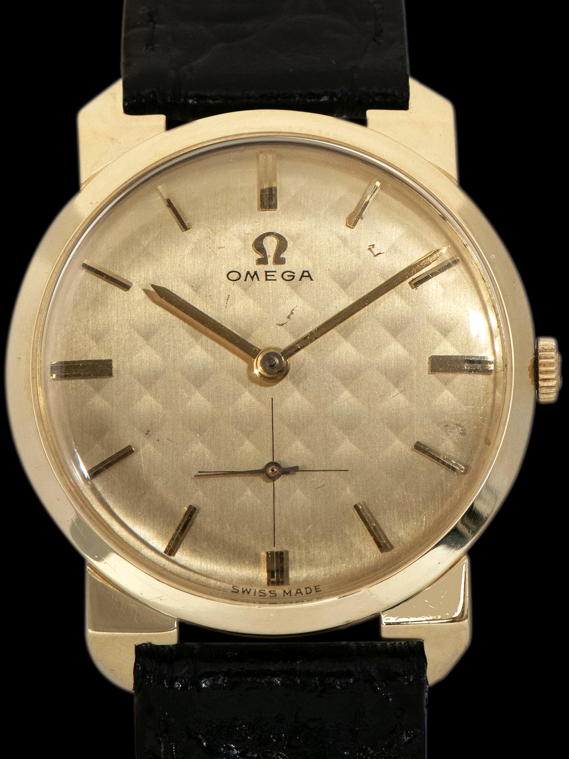 1956 Omega Dress Watch 14K YG (Ref. N6596) Champagne 1956 Omega Dress Watch 14K YG (Ref. N6596) Champagne