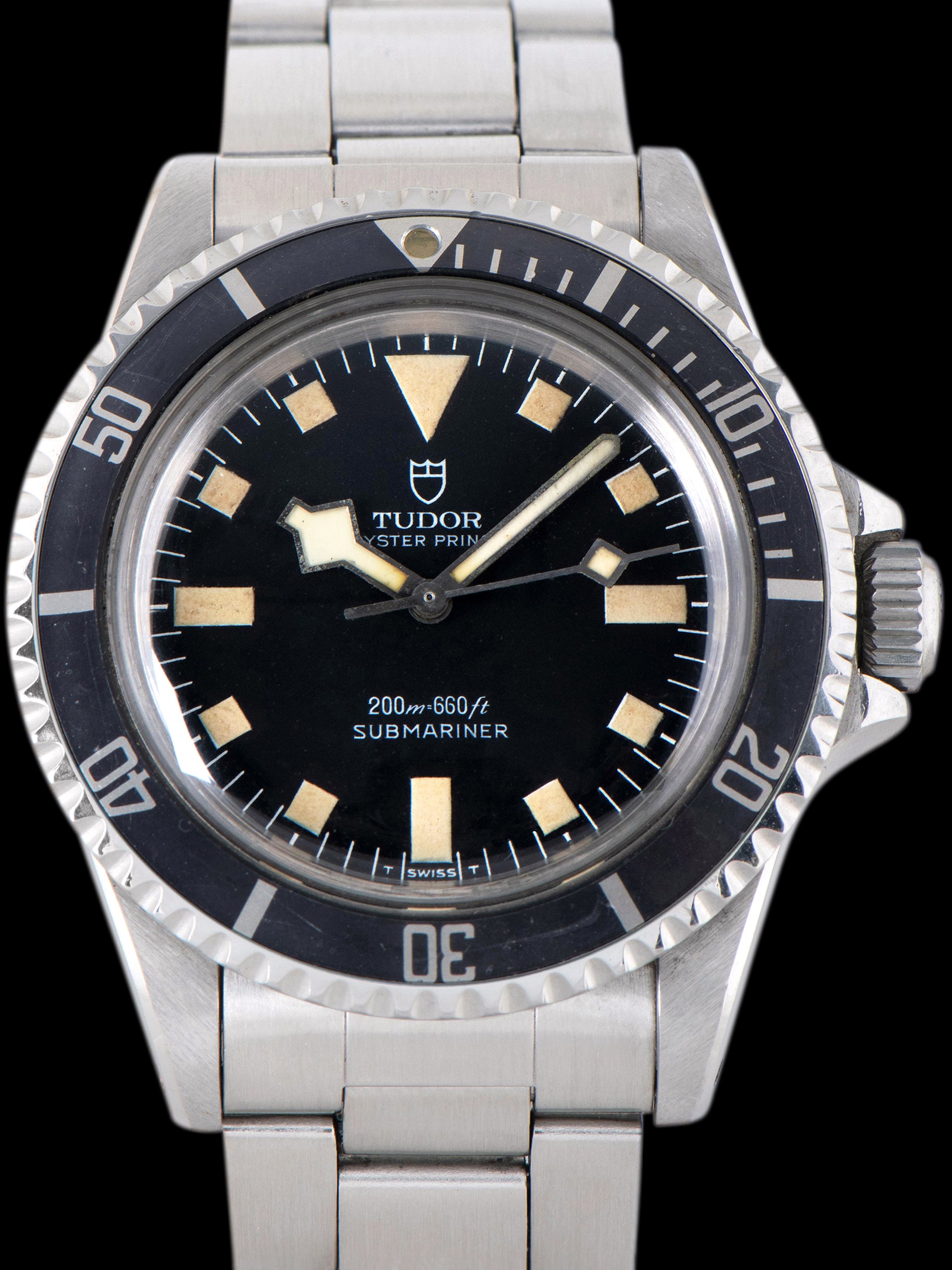 1981 Tudor "Snowflake" Submariner (Ref. 94010) Black Dial