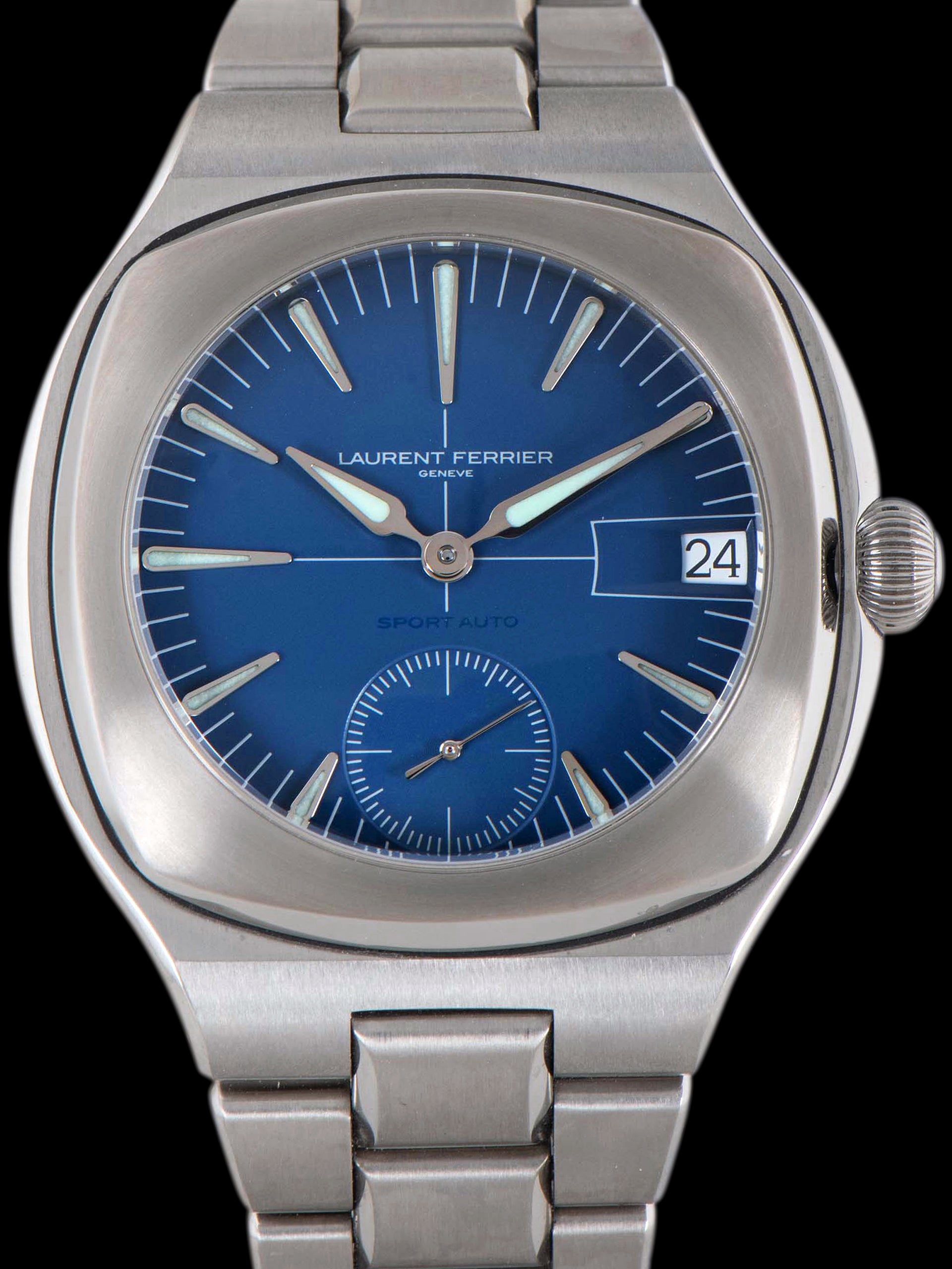2024 Laurent Ferrier Sport Auto Titanium (Ref. LF270.01) Blue Dial W/ Full Set
