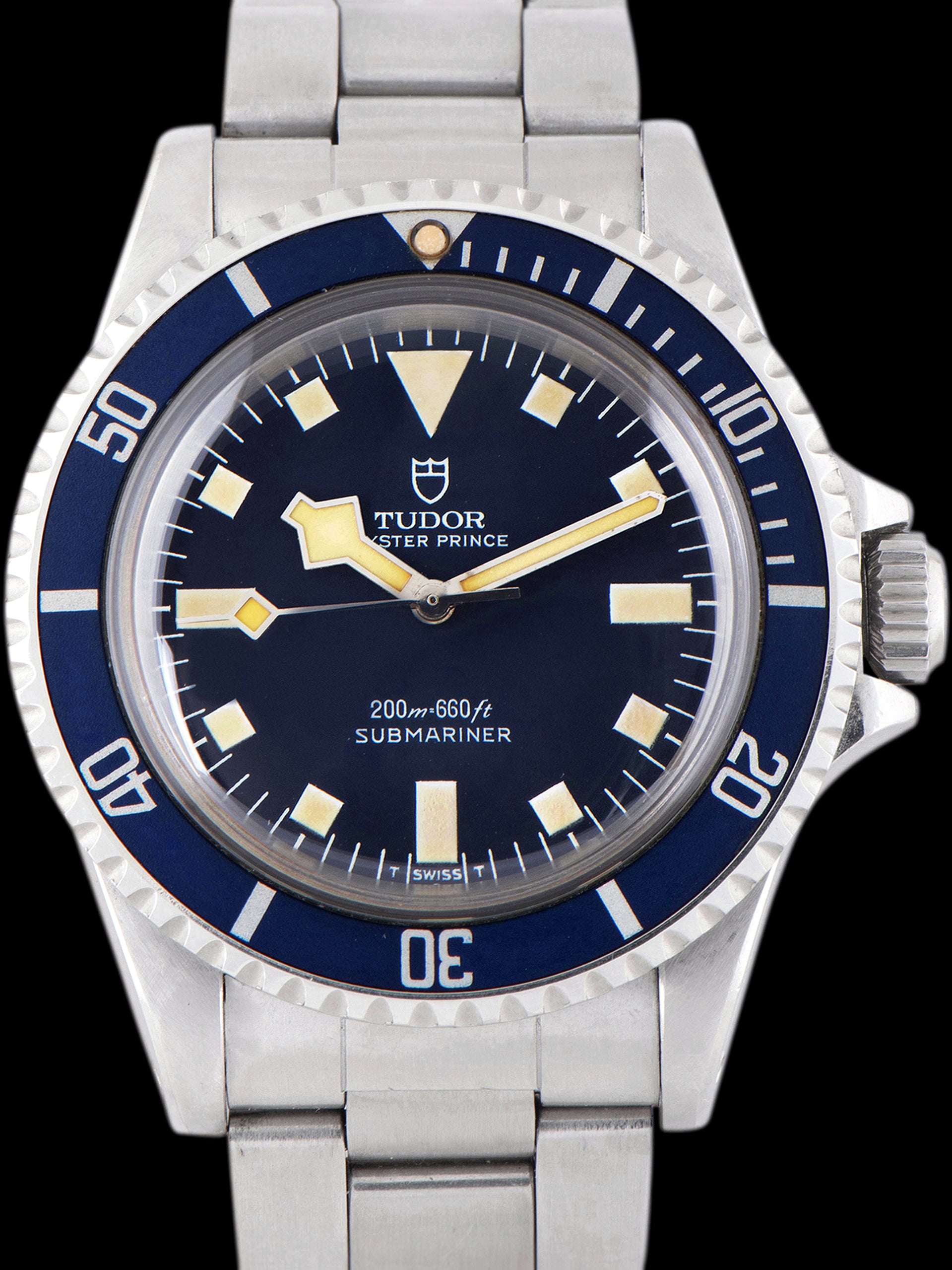 1979 Tudor "Snowflake" Submariner (Ref. 94010) Blue Dial