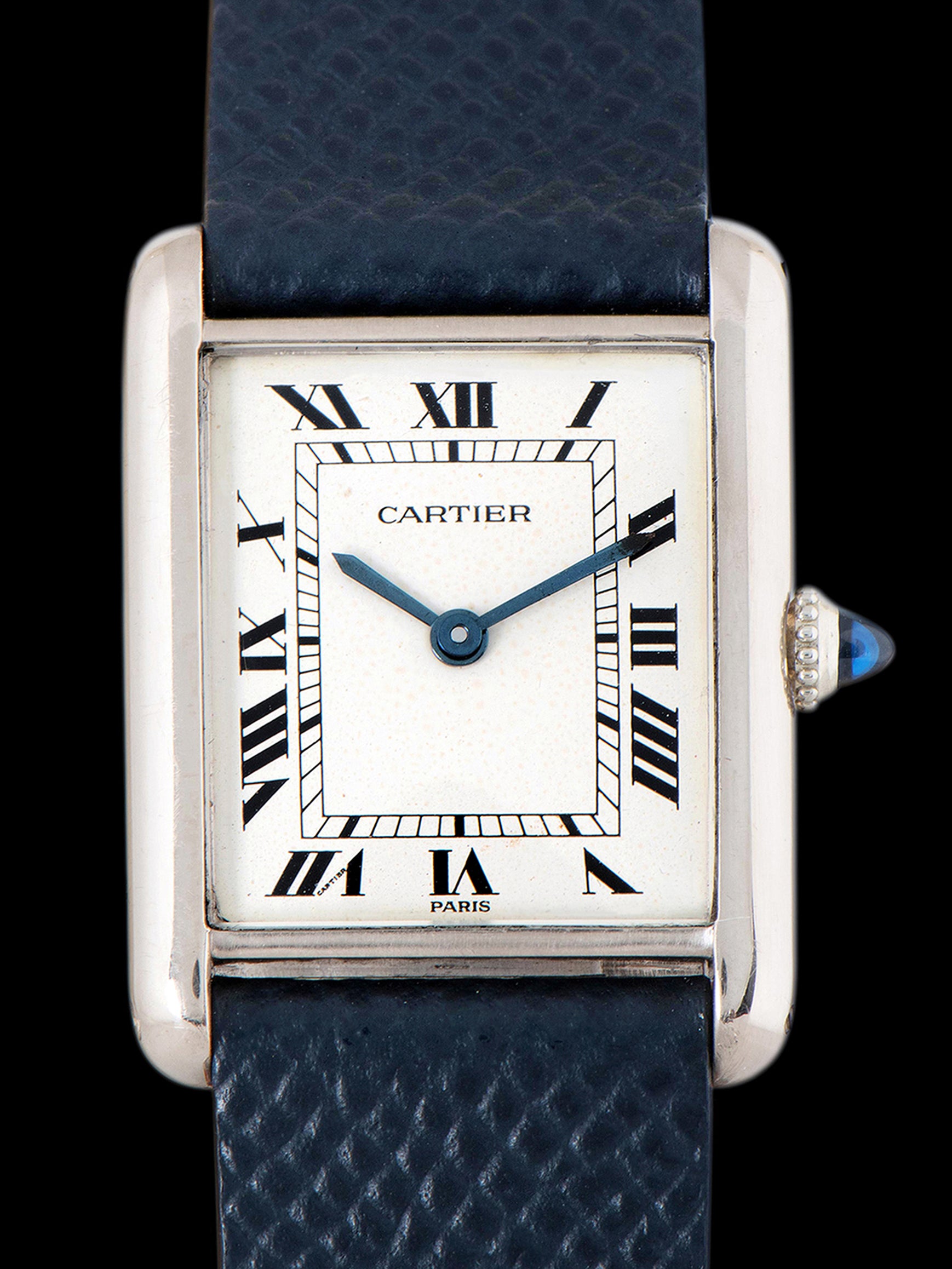 1970s Cartier Paris Tank LC (Ref. 78086) 18K WG