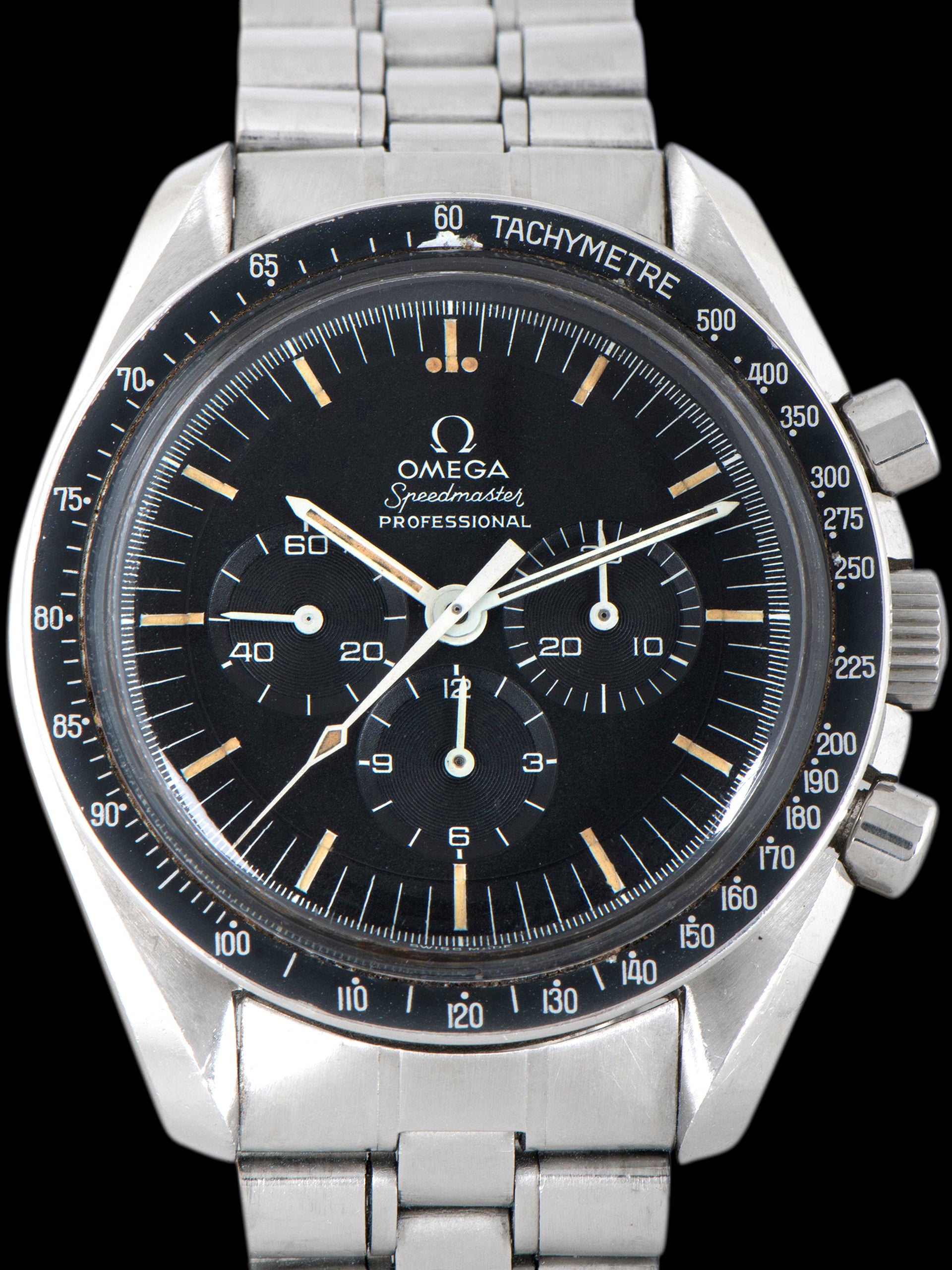 1972 Omega Speedmaster Professional (Ref. 145.022) Straight Writing "Apollo XI 1969" Case Back