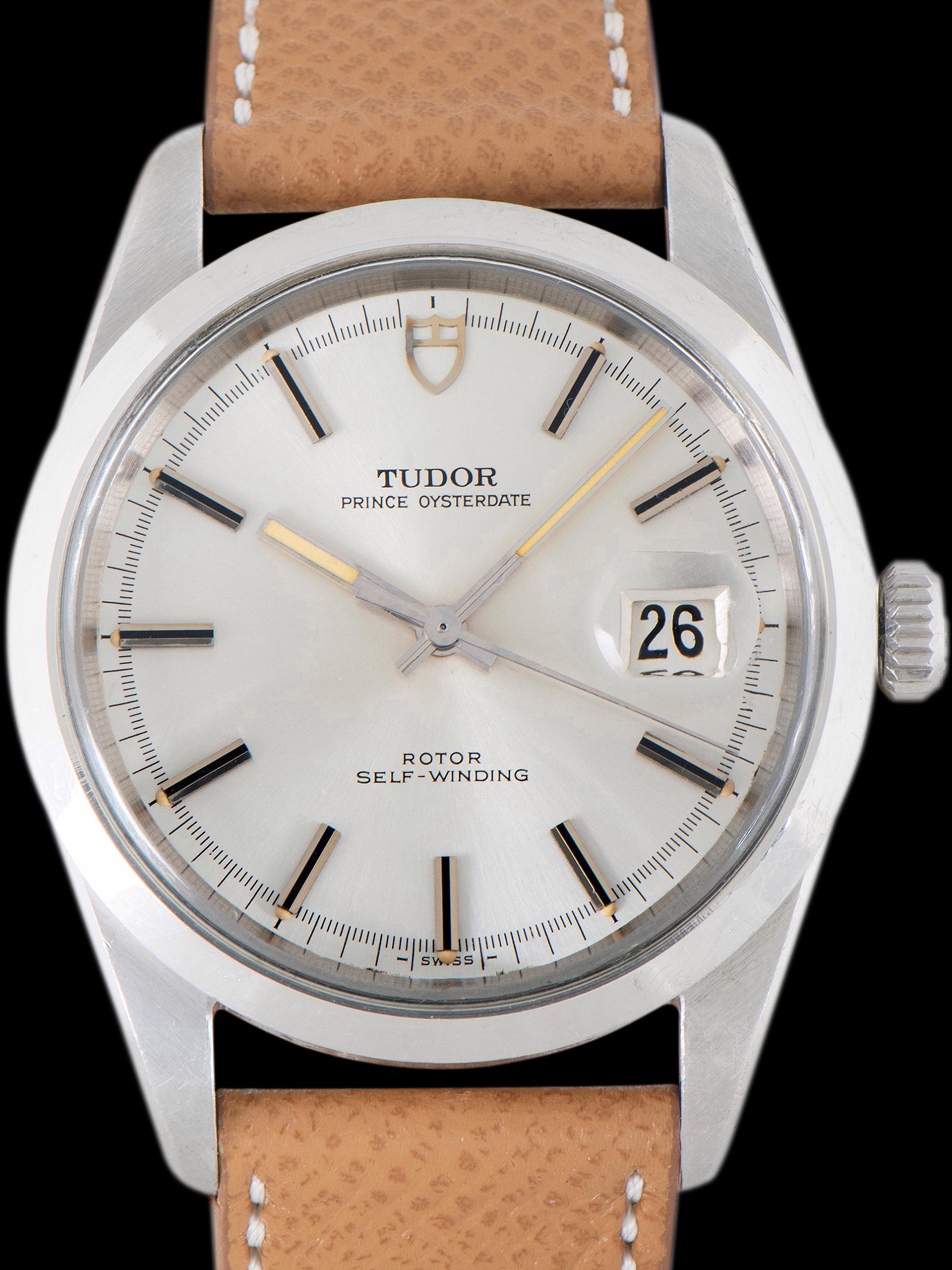 *Unpolished* 1974 Tudor Prince Oysterdate "Jumbo" (Ref. 9080/0) Silver Dial