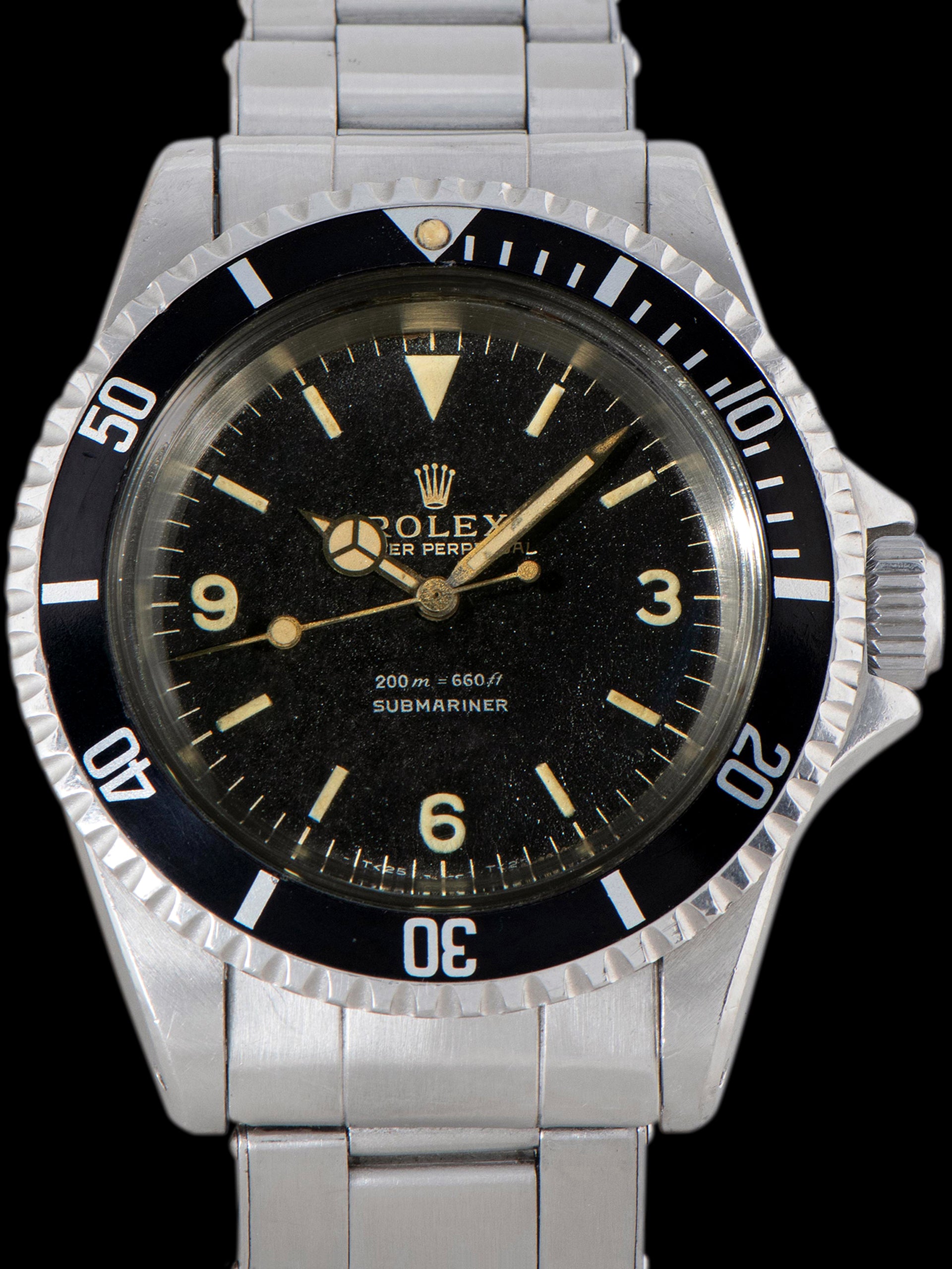 1965 Rolex Submariner (Ref. 5513) Gilt Explorer Dial W/ Box & Papers