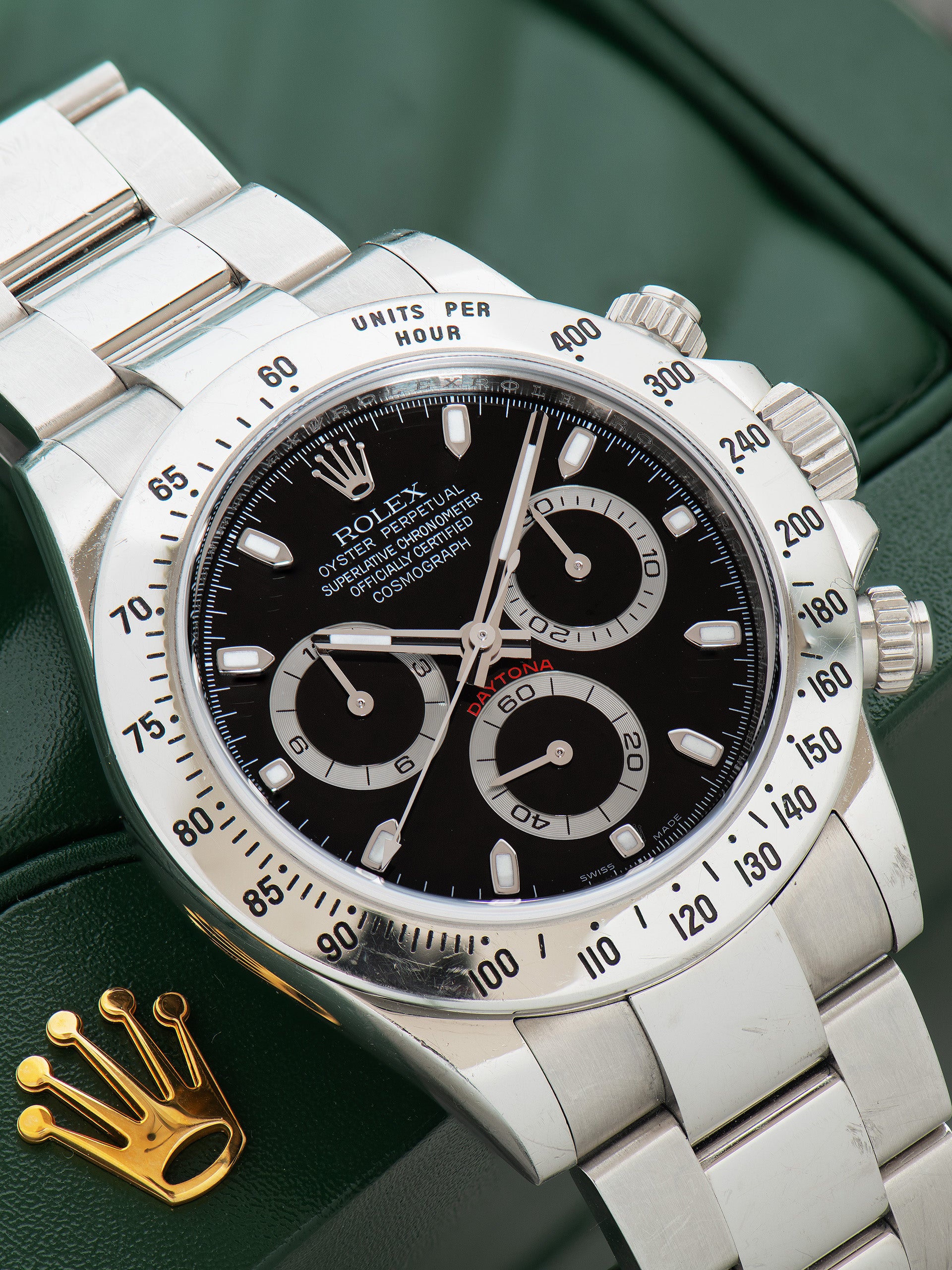*Unpolished* 2008 Rolex Daytona (Ref. 116520) Black Dial W/ Full Set *Unpolished* 2008 Rolex Daytona (Ref. 116520) Black Dial W/ Full Set
