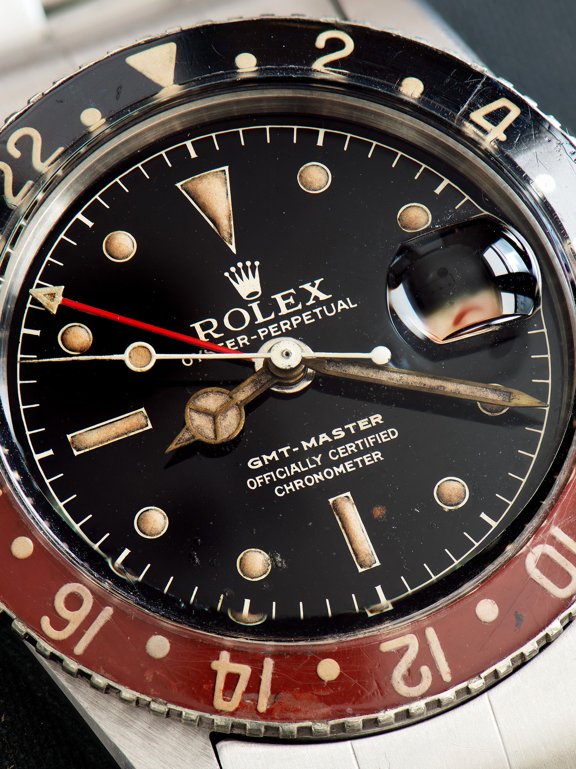 1958 Rolex GMT-Master 6542) Gilt
