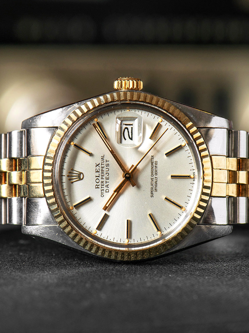 1981 Rolex Two-Tone Datejust (Ref. 16013) Silver Dial