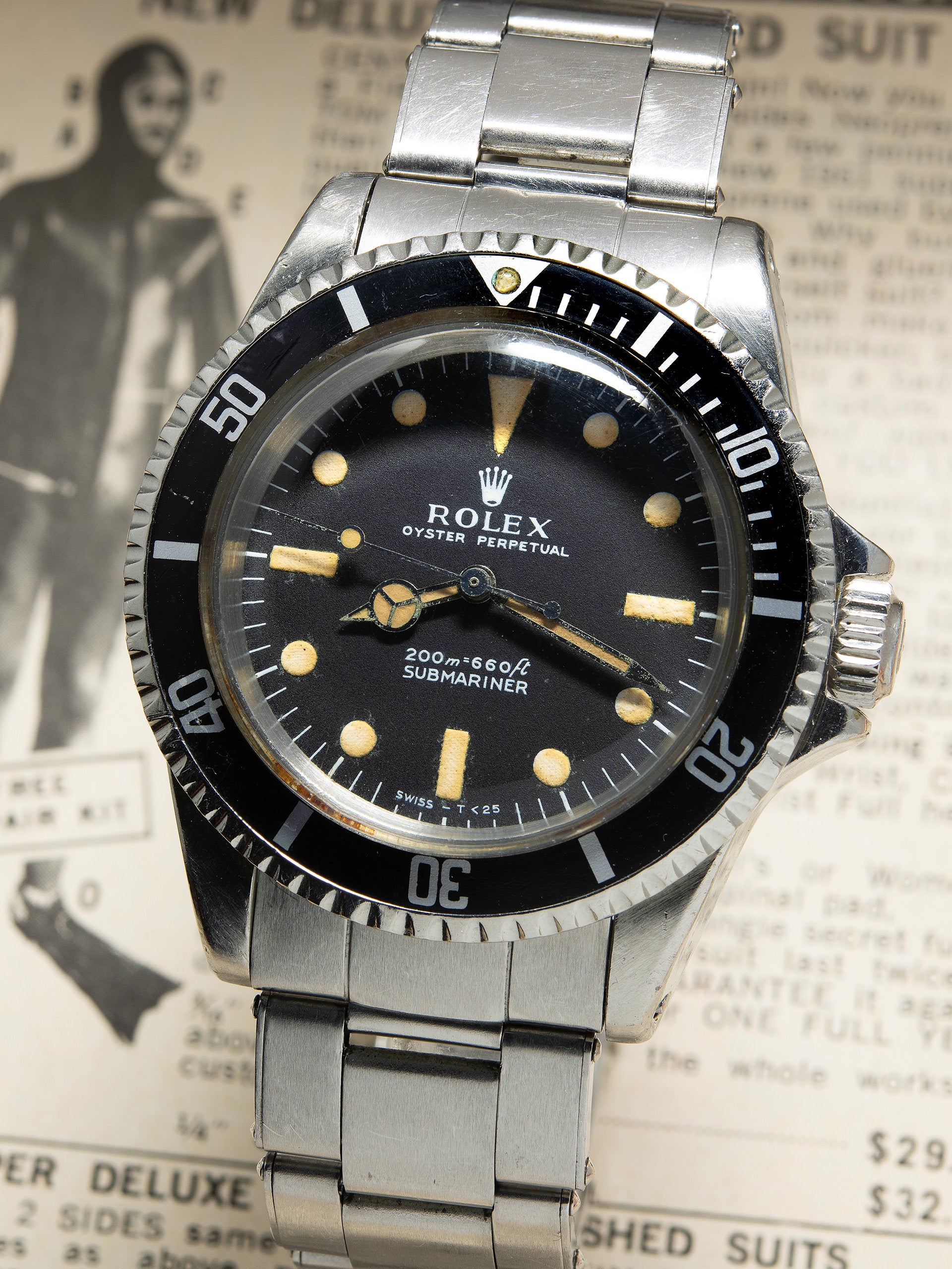 1968 Rolex Submariner 5513) 