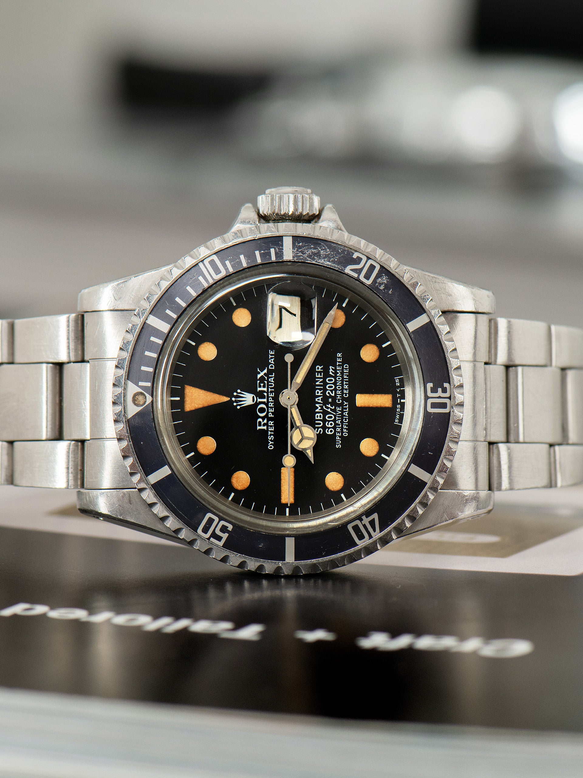 Unpolished* 1978 Rolex Submariner (Ref. 1680) Mk. III Dial W/ Pumpkin