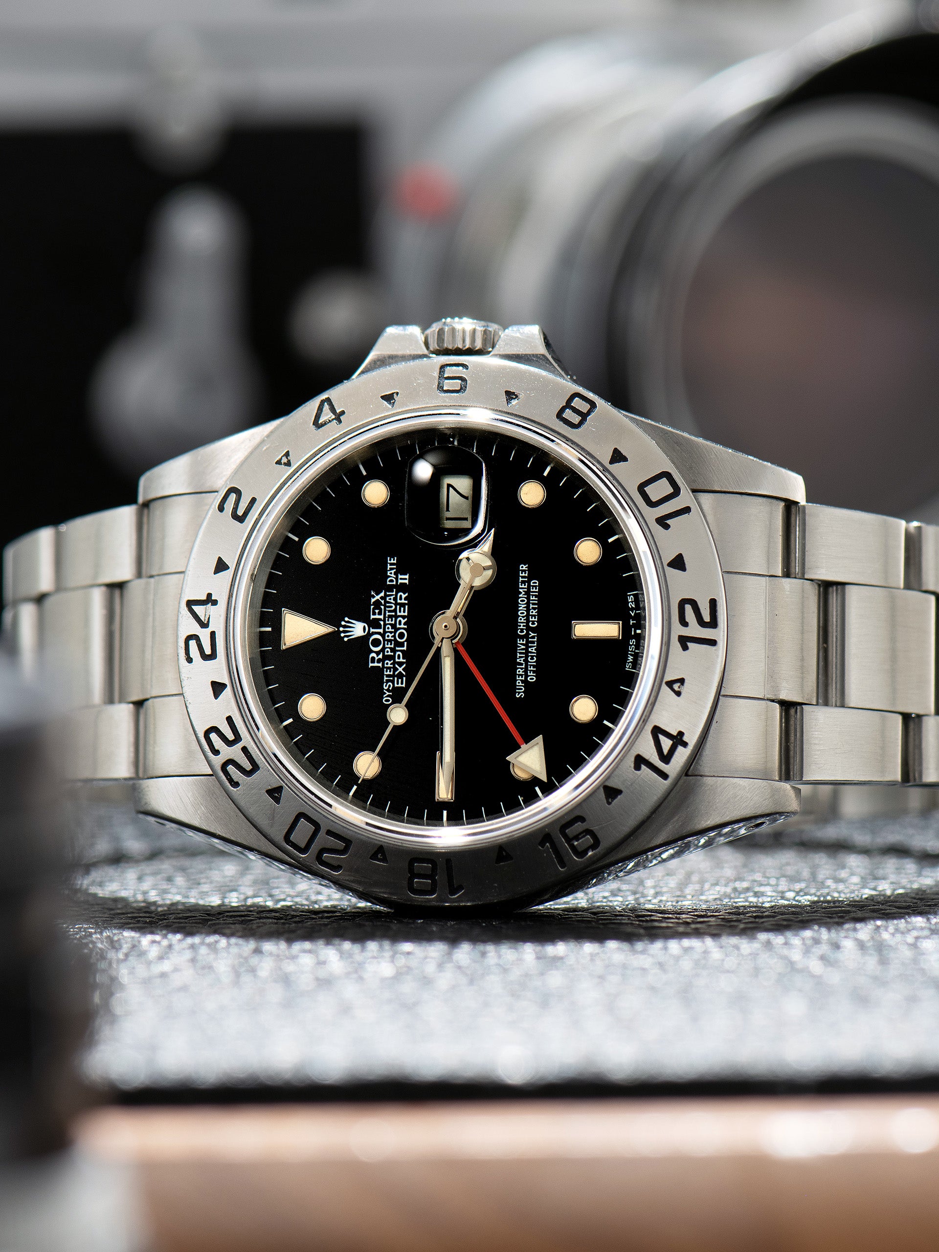 ② 1984 Rolex Explorer II (Ref. 16550) Black Dial