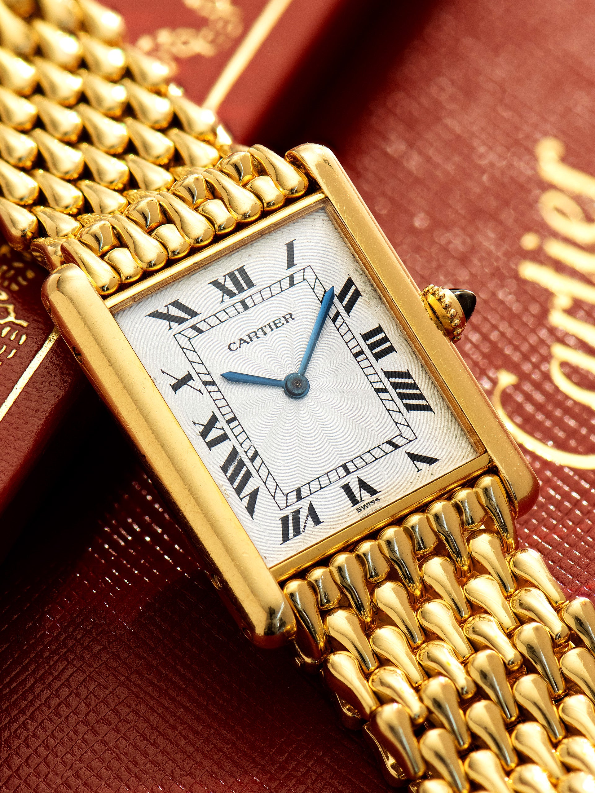 1990s Cartier Tank LC 18K YG 