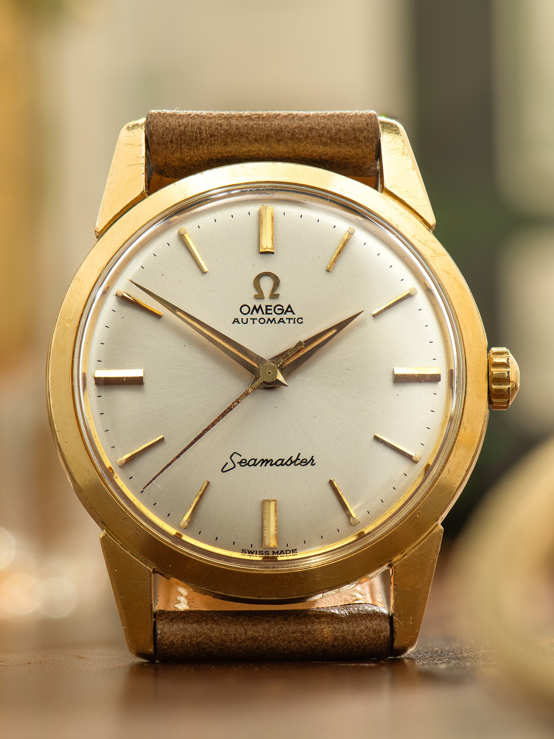 1962 Omega Seamaster Automatic 18K YG (Ref. 9 14704-61) Cal. 552
