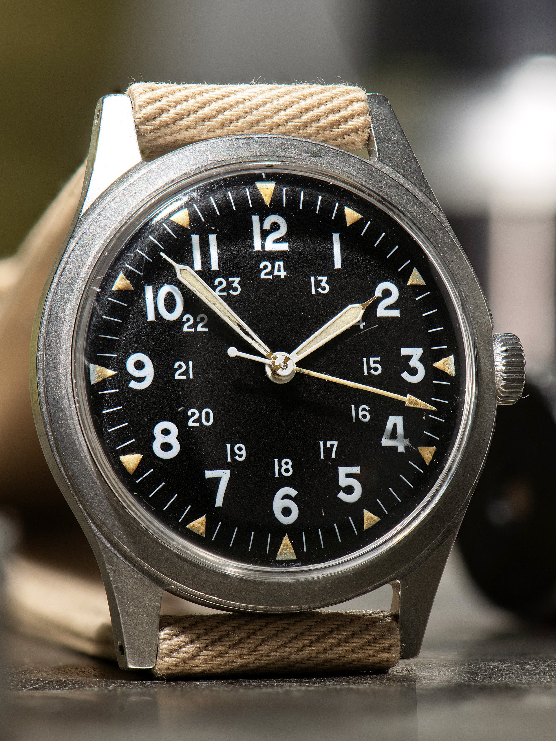 BENRUS　DTU-2A/P（MIL-3818B）☆ハミルトン　ベンラス Benrus DTU-2A/P Field Watch Review - The Time Bum