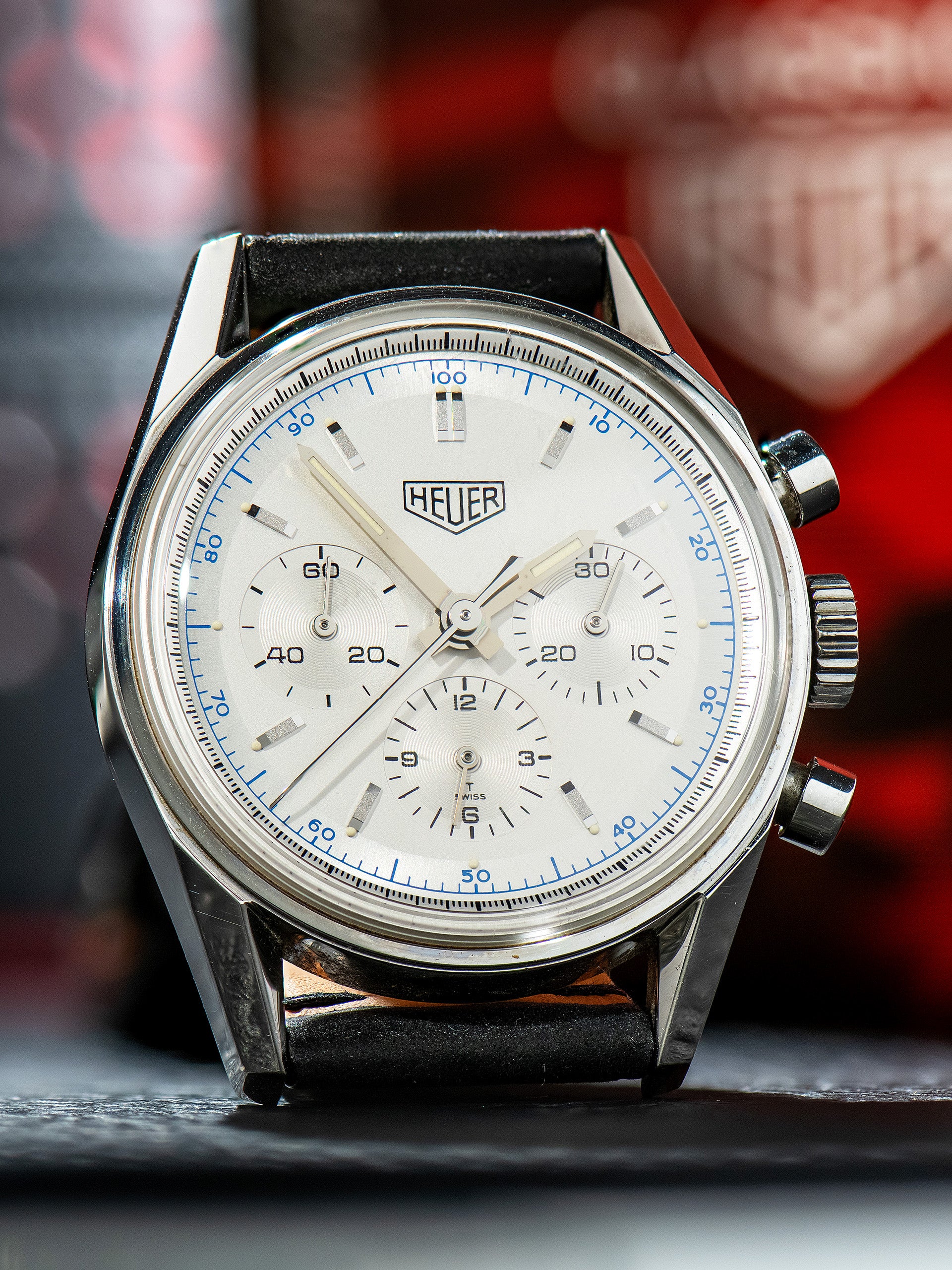 Heuer Cs3110 Tag Heuer Carrera 1964 TAG Heuer Carrera Silver Dial