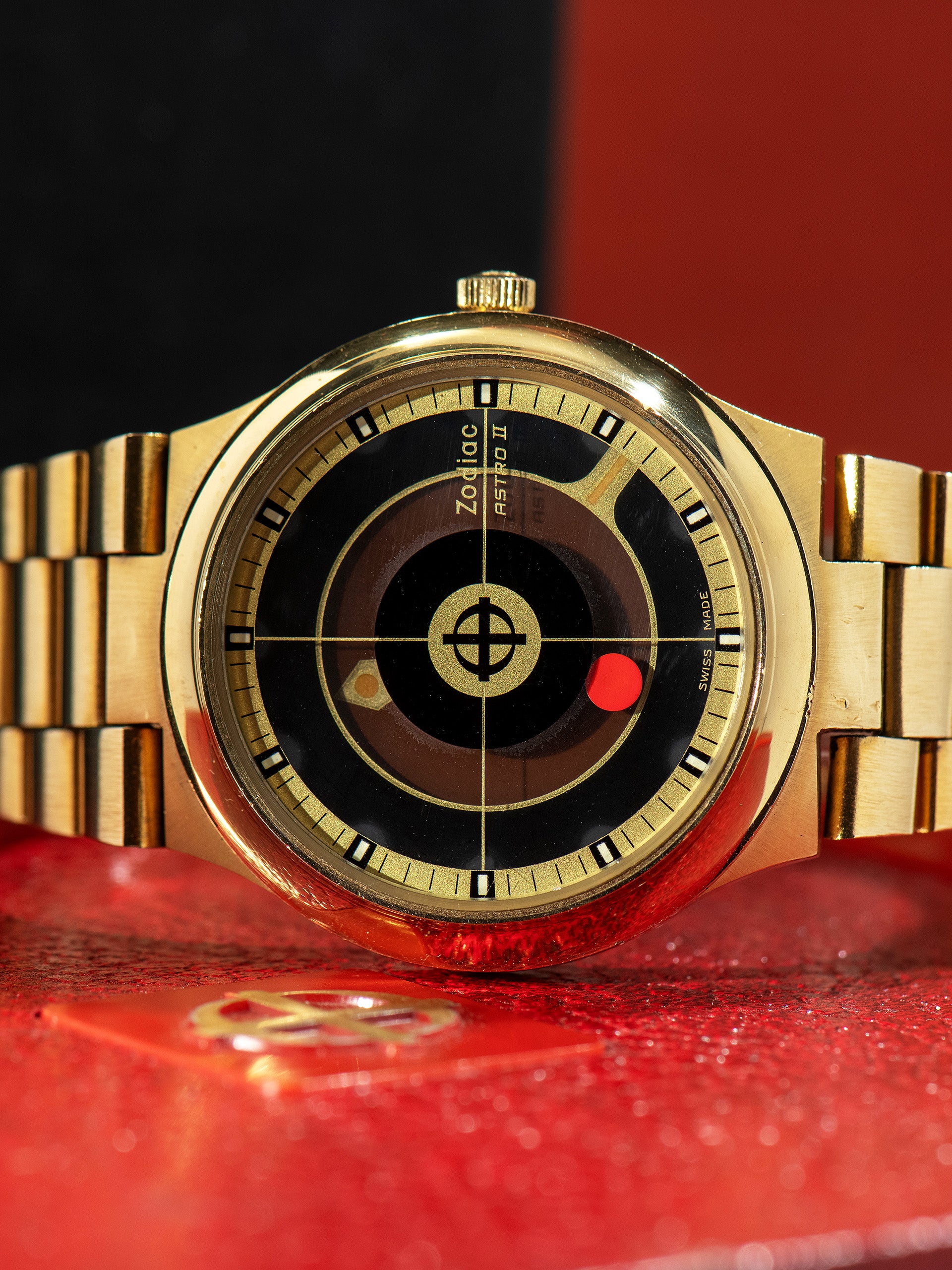 1970s Zodiac Astro II Gold-Plated (Ref. 1083 889) W/ Box