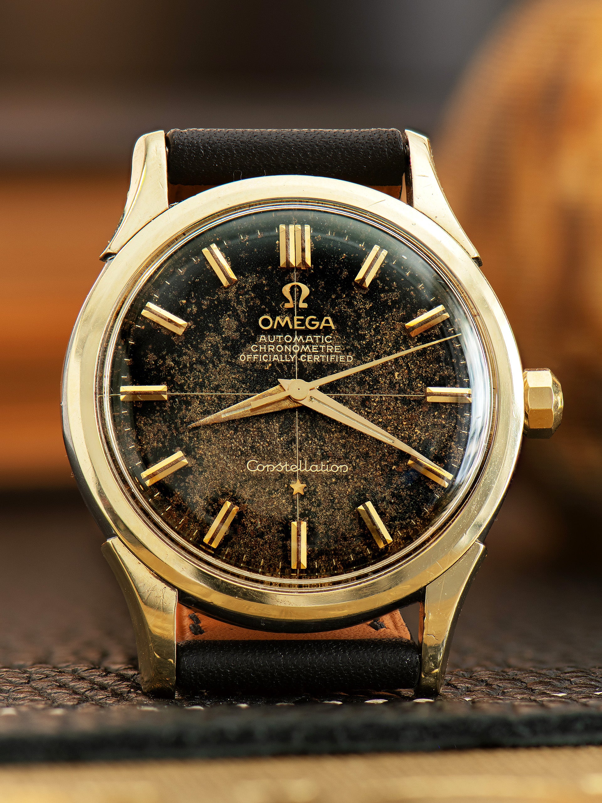 【訳あり品】OMEGA Constellation Tropical 1958 Omega Constellation (Ref. 2852-3 SC) Gilt 