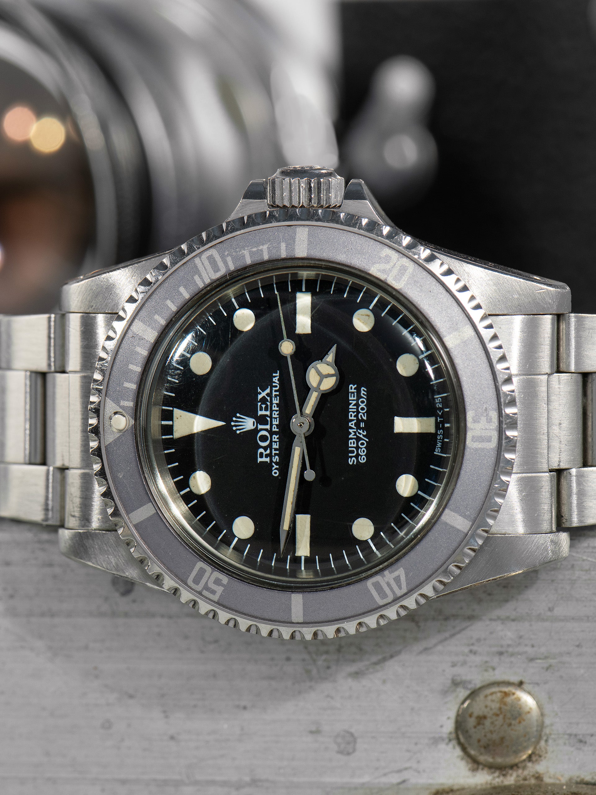Unpolished* 1984 Rolex Submariner (Ref. 5513) Mk. V 