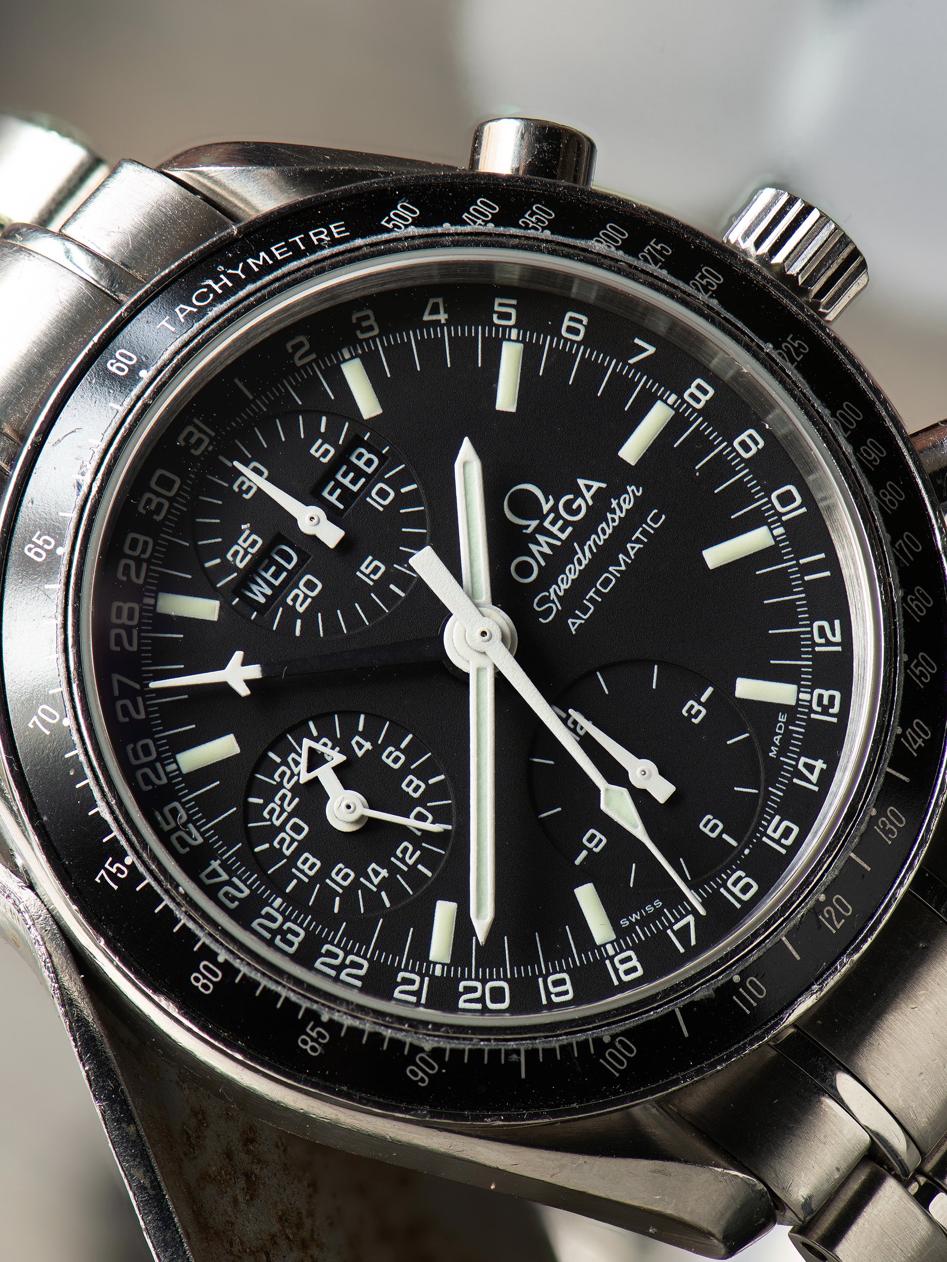 2000s Omega Speedmaster Automatic MARK 40 (Ref. 175.0084) Black Dial