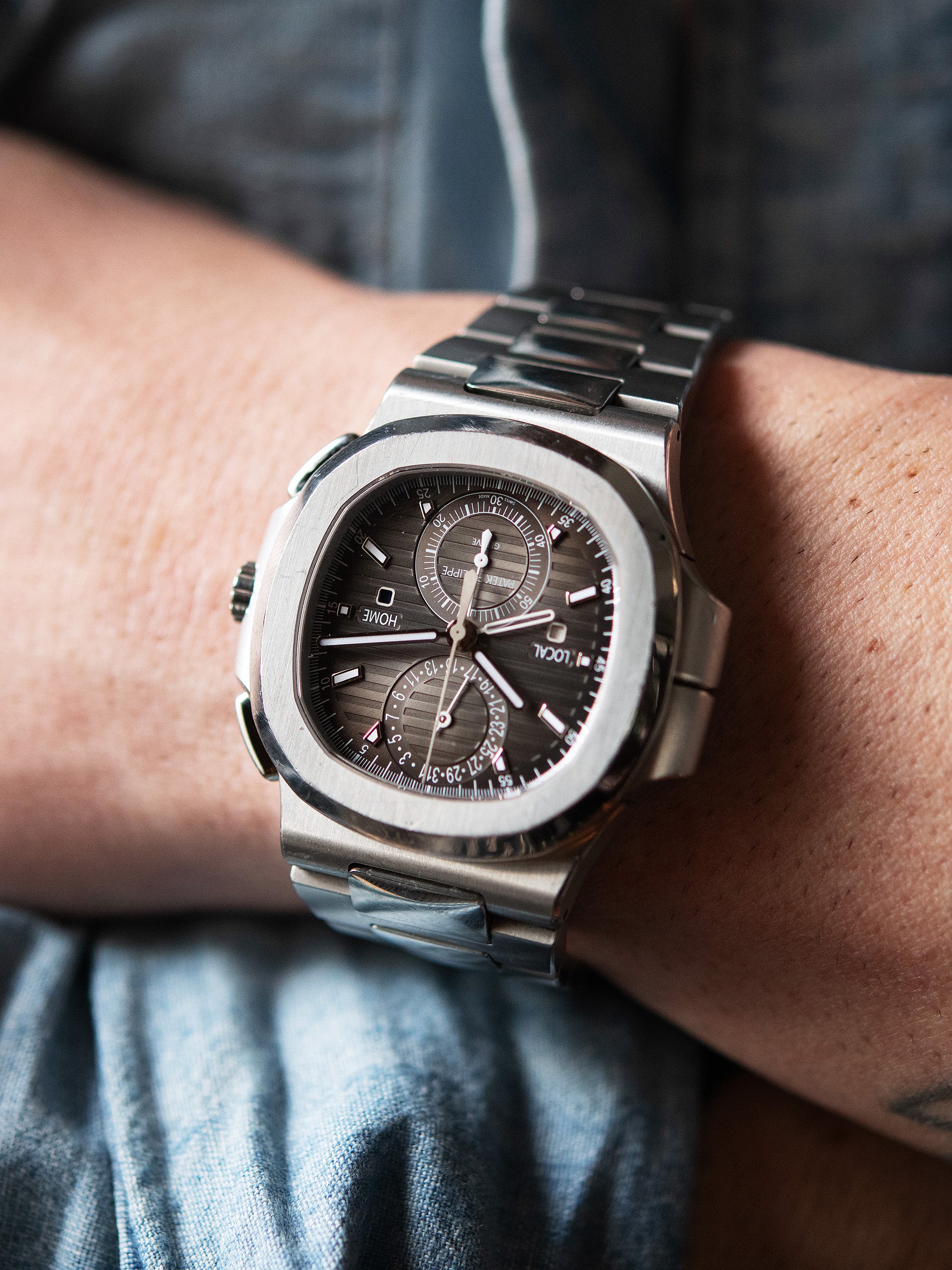 Patek 5990 On Wrist Unpolished* 2019 Patek Philippe Nautilus